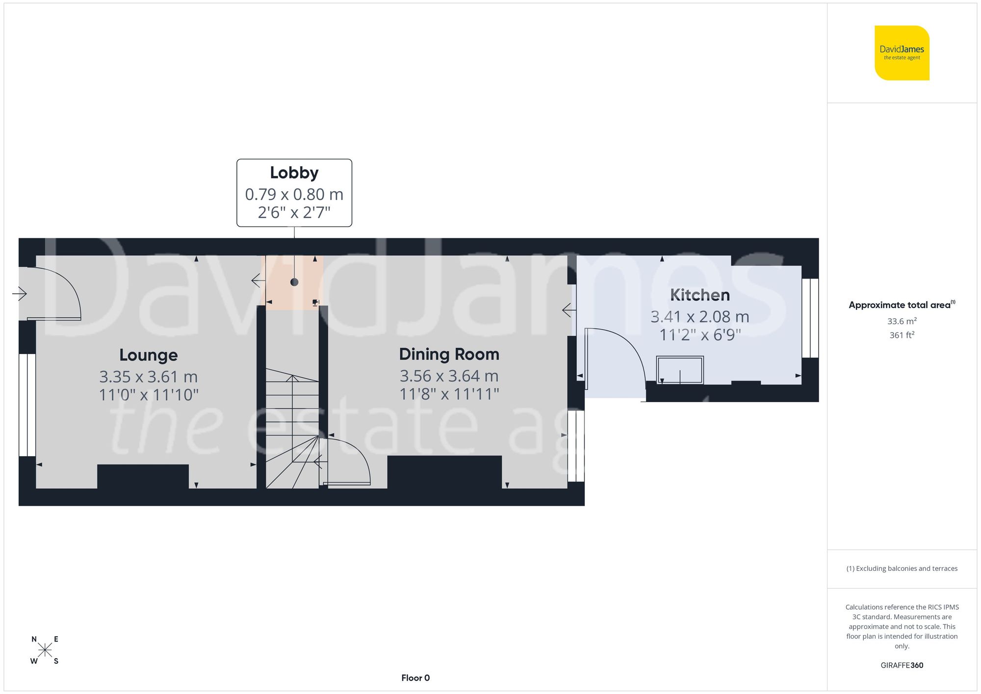 Floorplan for Main Street, Huthwaite, Nottinghamshire