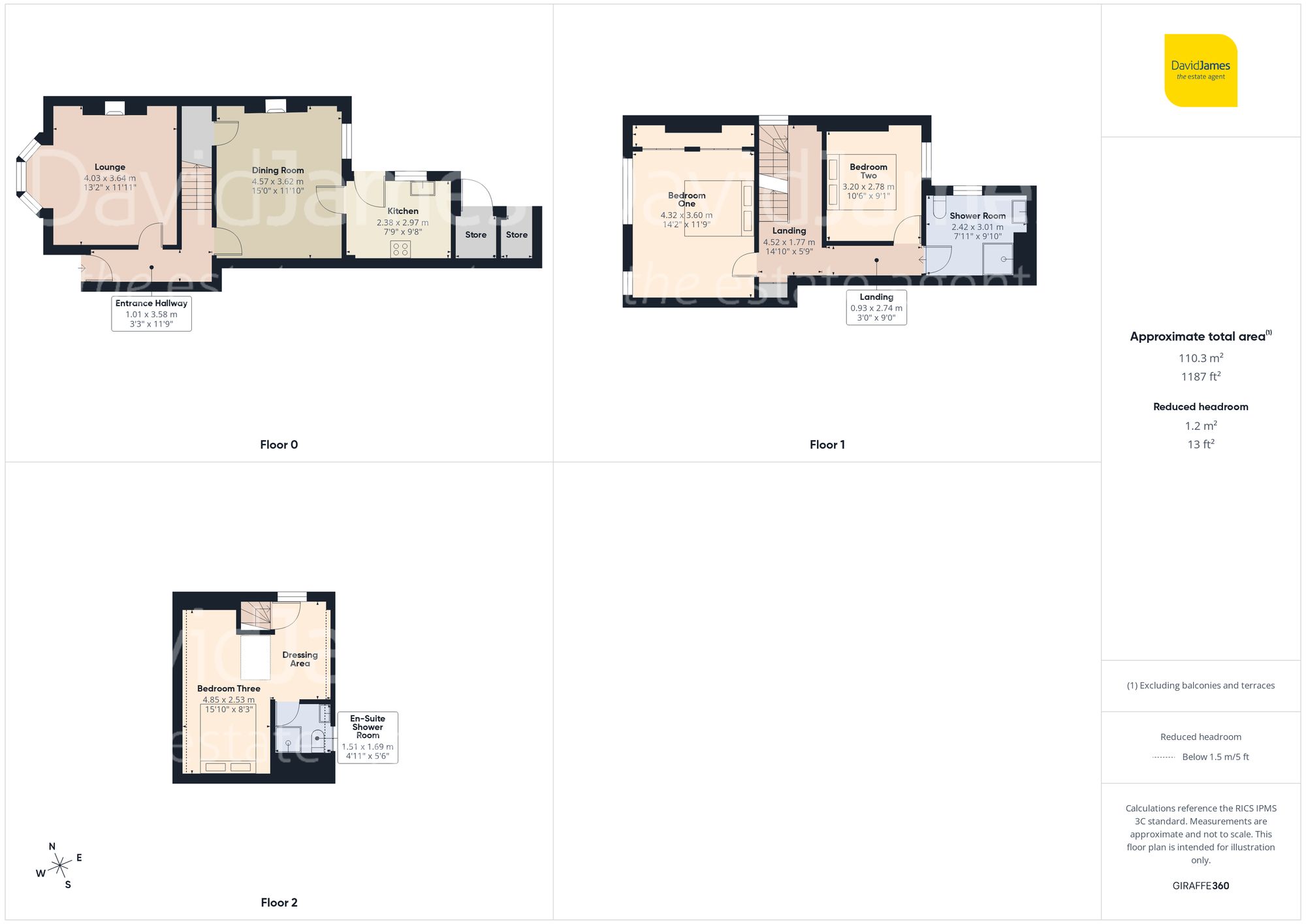 Floorplan for Porchester Road, Nottingham