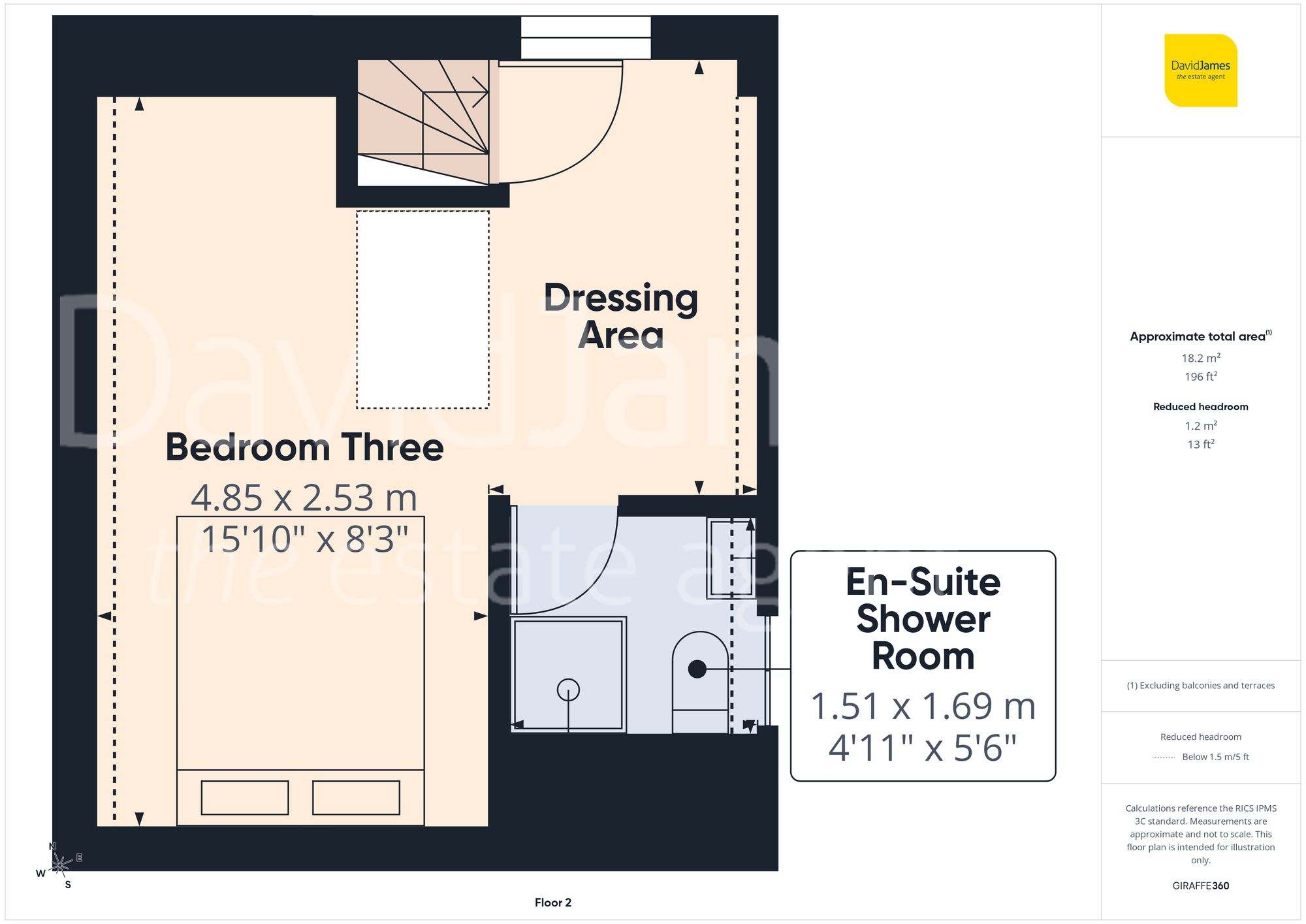 Floorplan for Porchester Road, Nottingham
