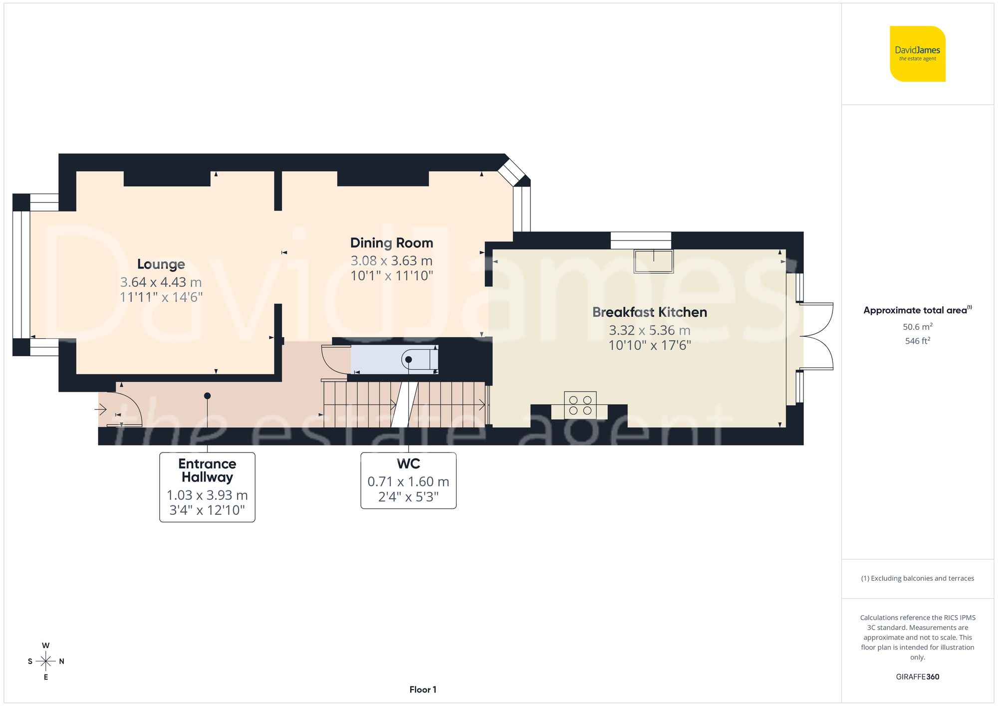 Floorplan for Leonard Avenue, Sherwood, Nottingham