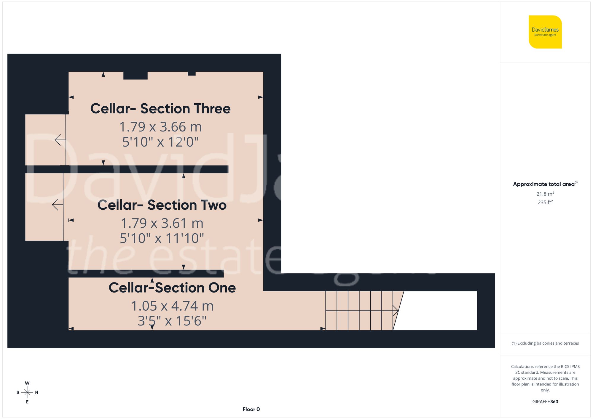Floorplan for Leonard Avenue, Sherwood, Nottingham