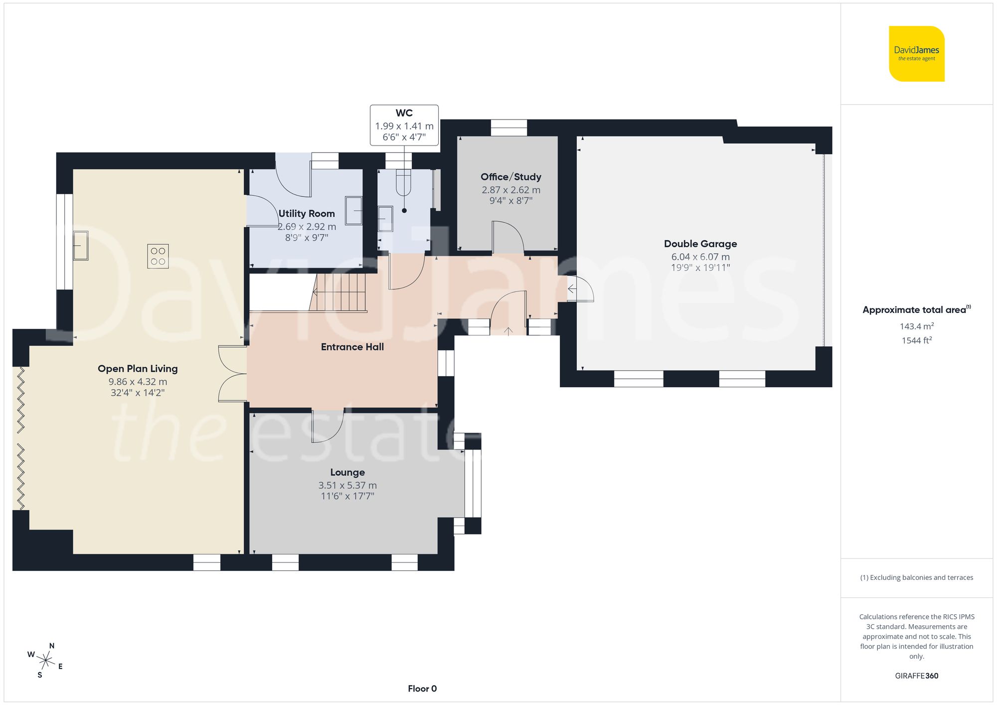 Floorplan for Longdale Lane, Ravenshead, Nottinghamshire