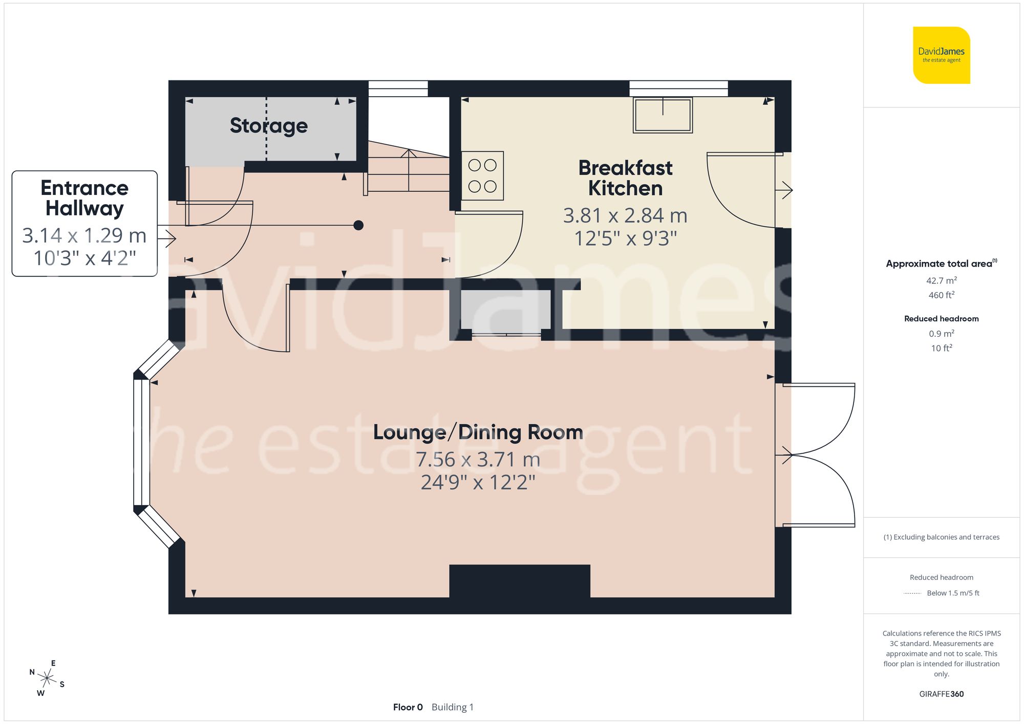 Floorplan for Bentinck Road, Carlton, Nottingham