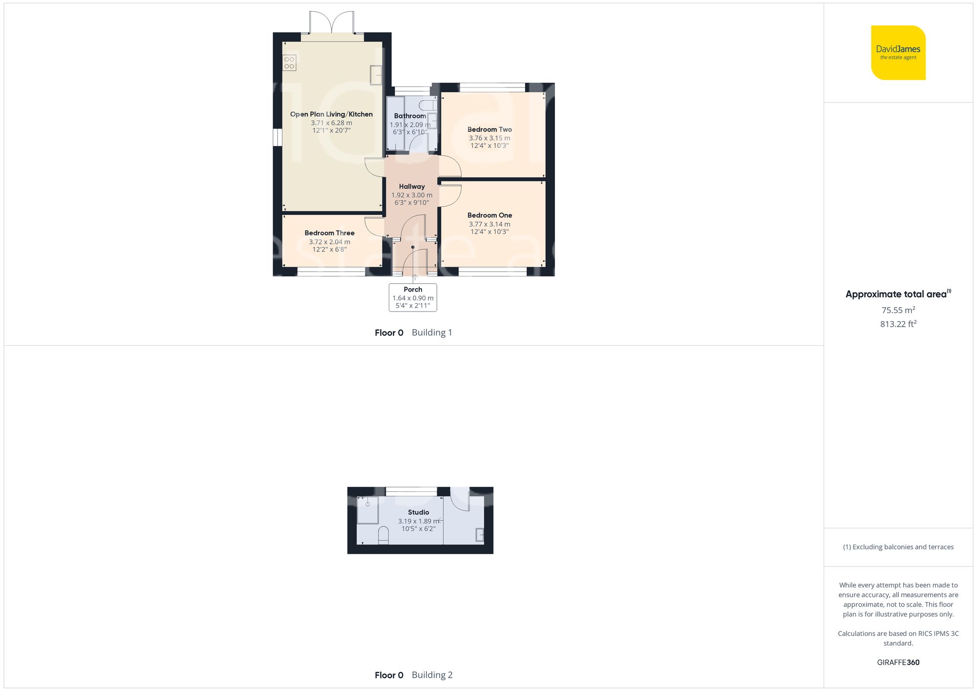 Floorplan for Greenwood Road, Nottingham