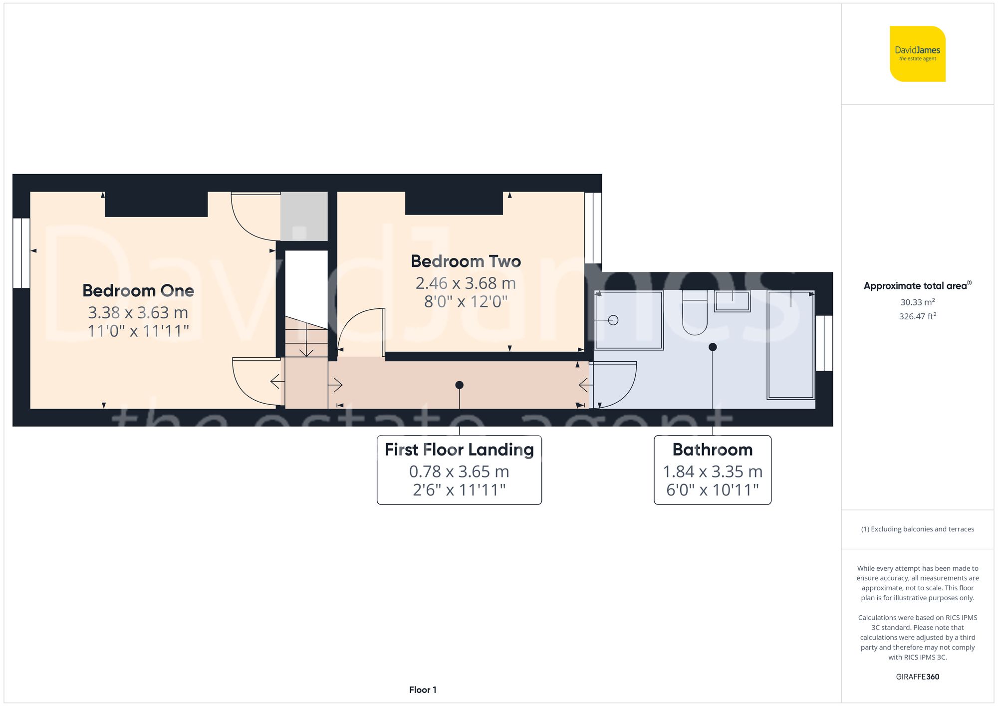 Floorplan for St Bartholomews Road, Nottingham
