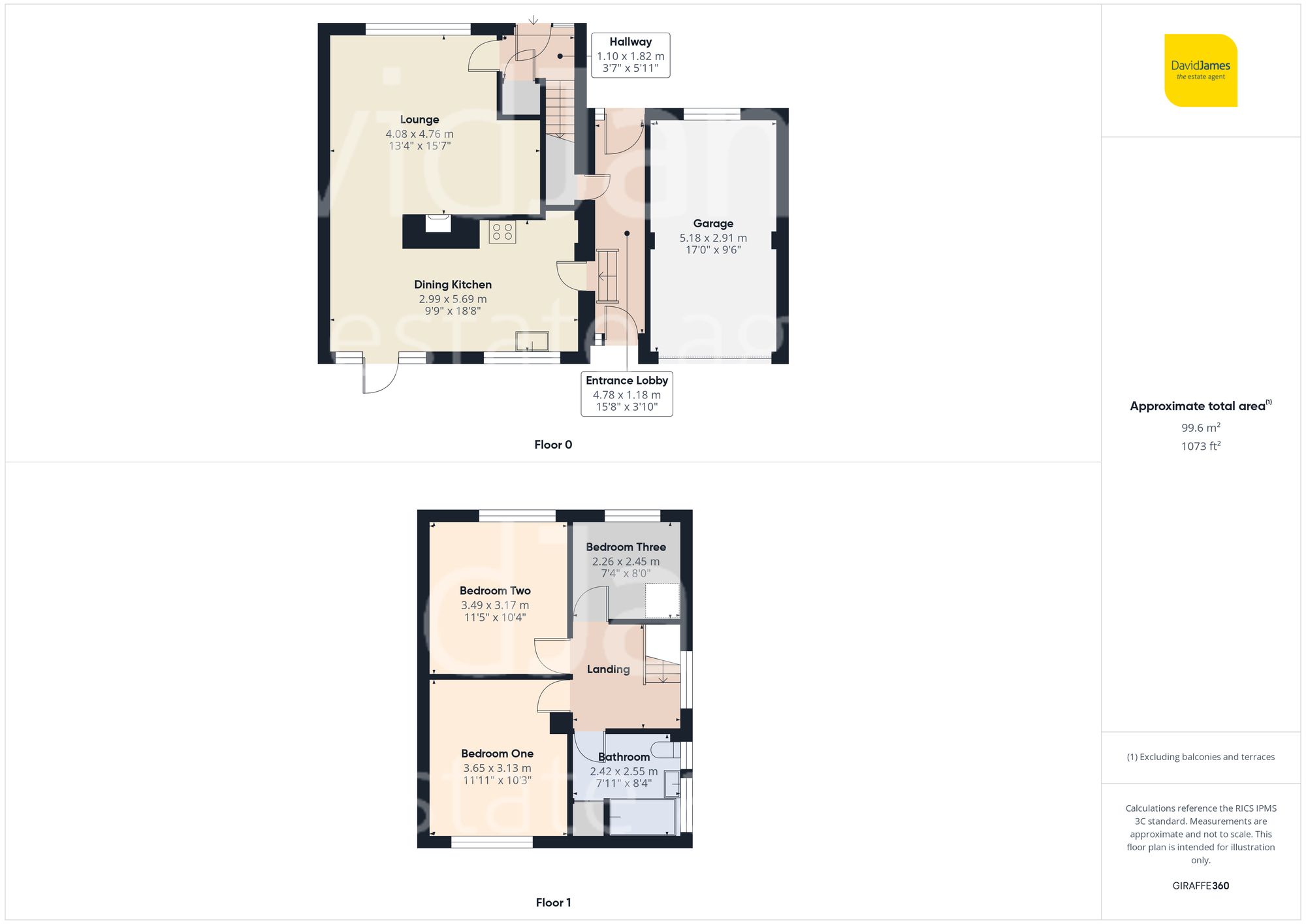 Floorplan for Springwood View Close, Sutton-In-Ashfield, Nottingham
