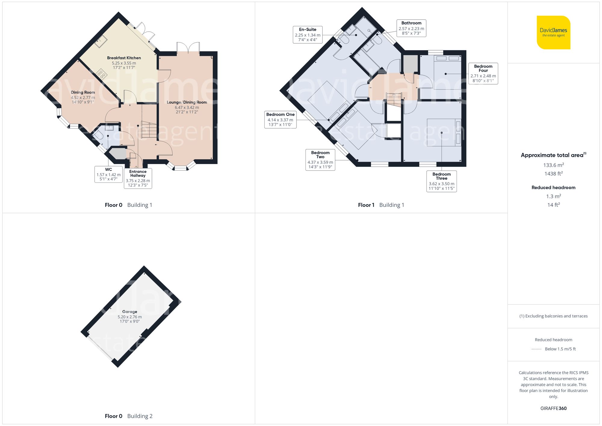 Floorplan for Antonia Drive, Hucknall, Nottingham