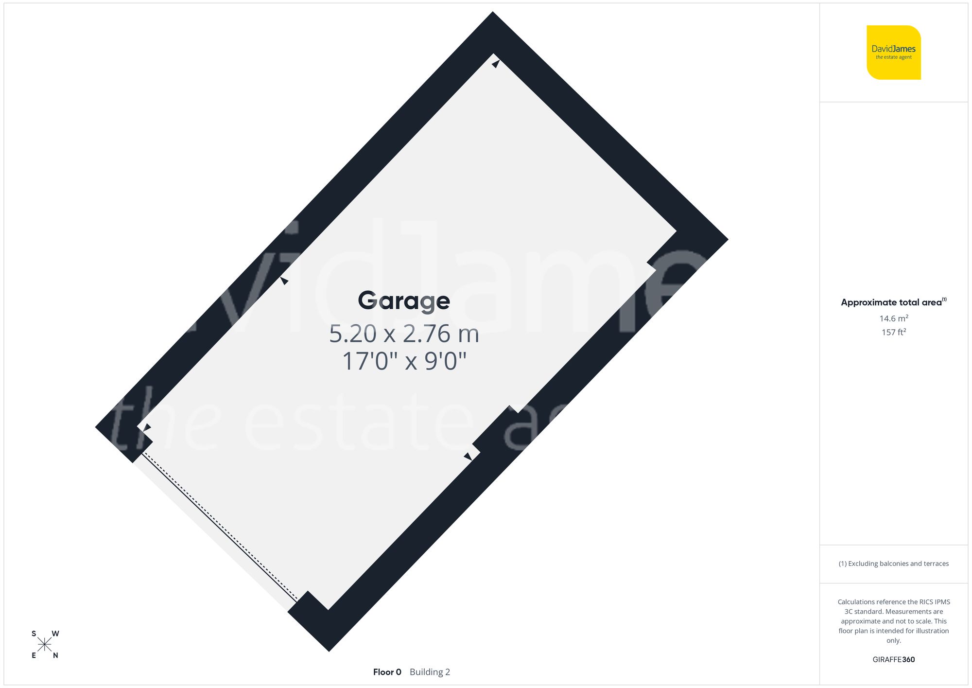 Floorplan for Antonia Drive, Hucknall, Nottingham