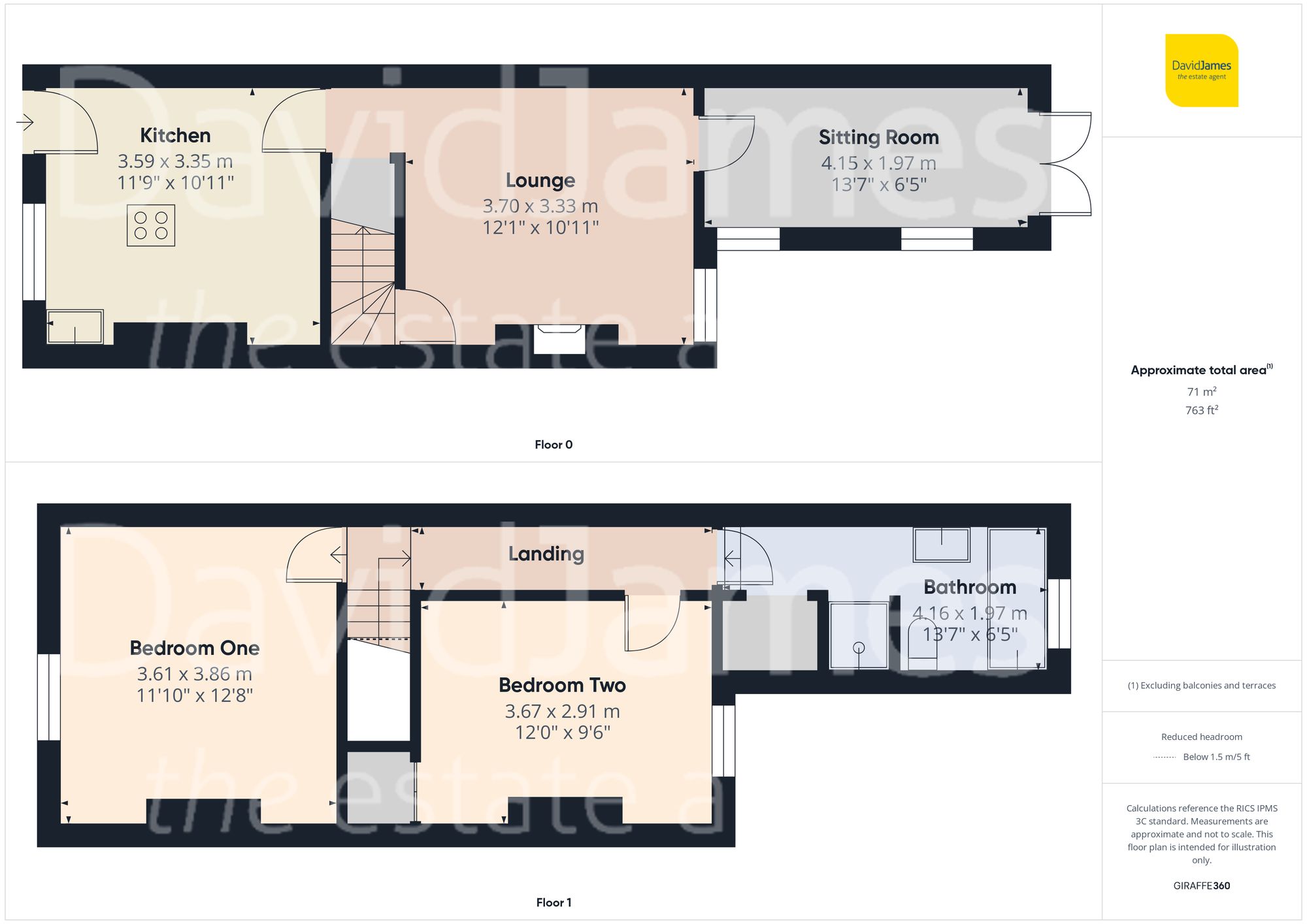 Floorplan for Dale Road, Carlton, Nottingham