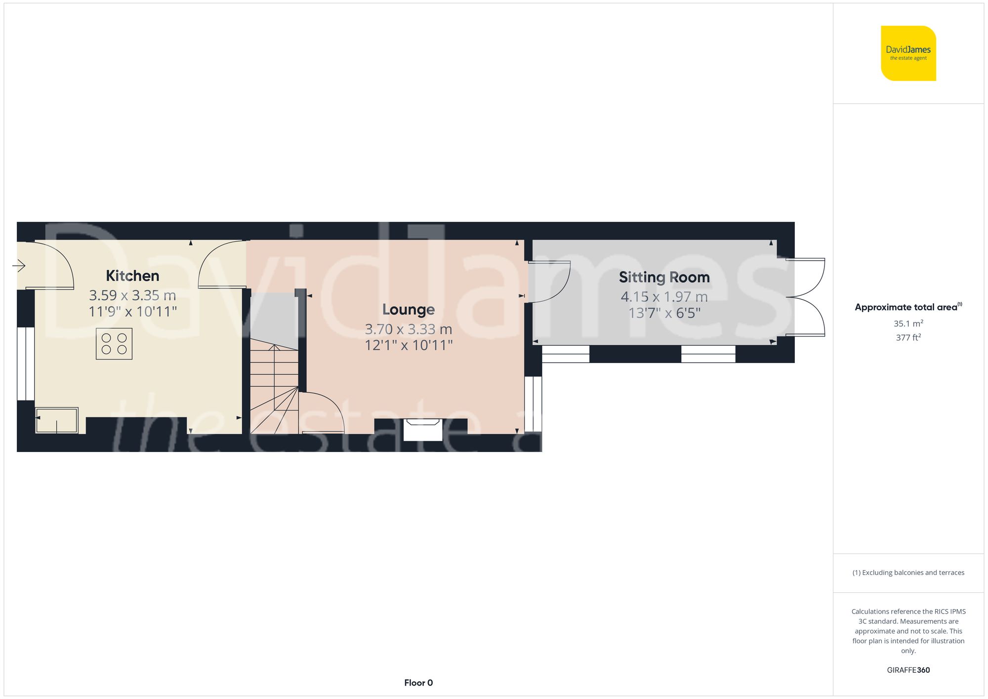 Floorplan for Dale Road, Carlton, Nottingham
