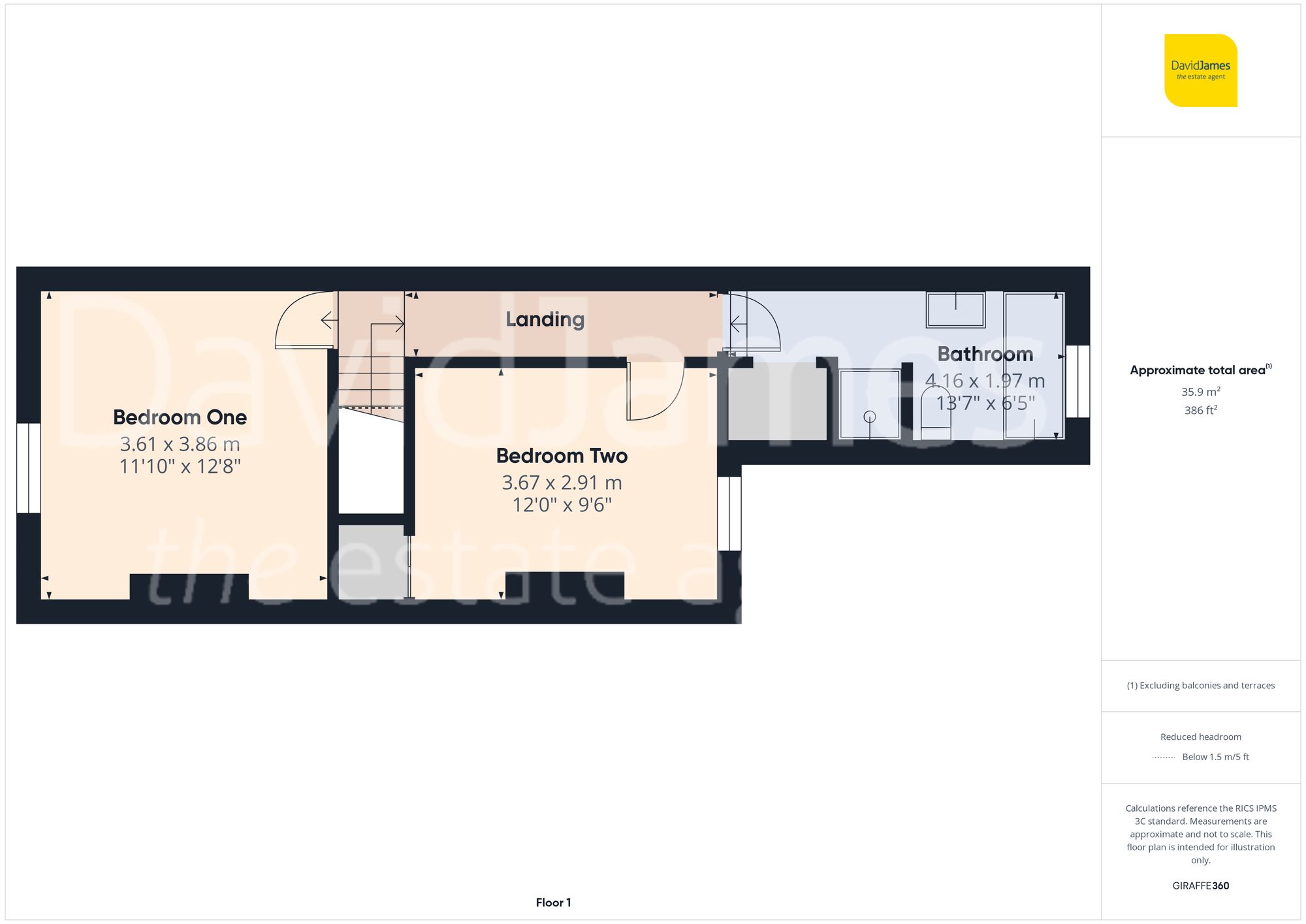 Floorplan for Dale Road, Carlton, Nottingham