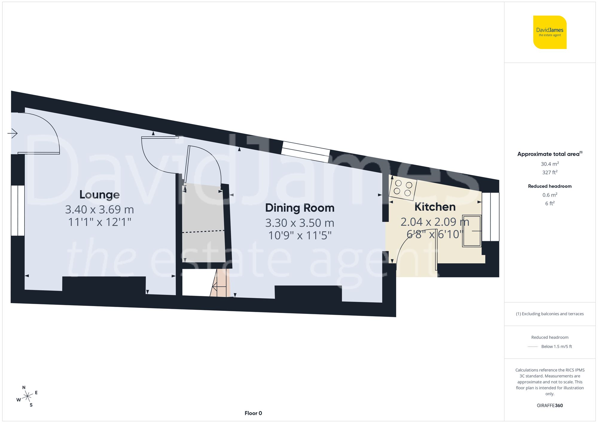 Floorplan for Worth Street, Carlton, Nottingham