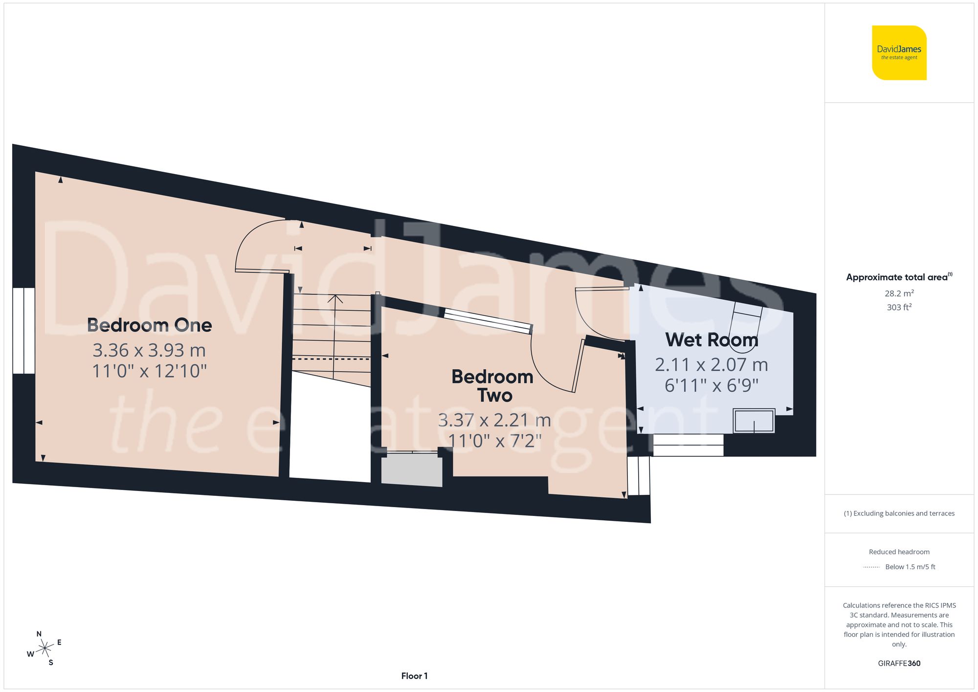 Floorplan for Worth Street, Carlton, Nottingham