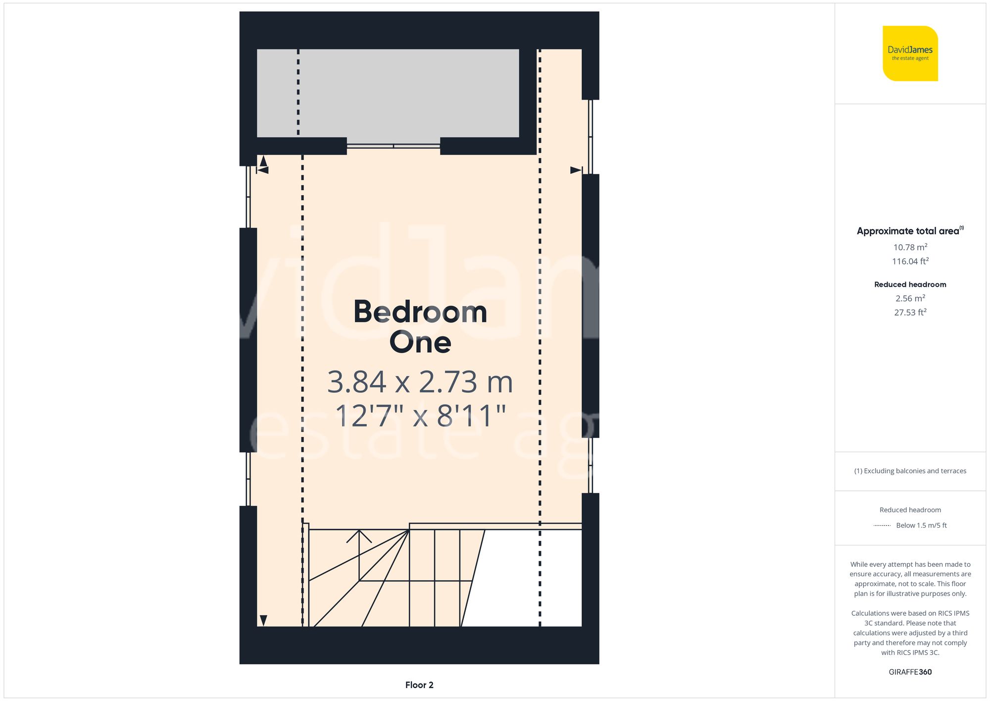 Floorplan for Linton Rise, Nottingham