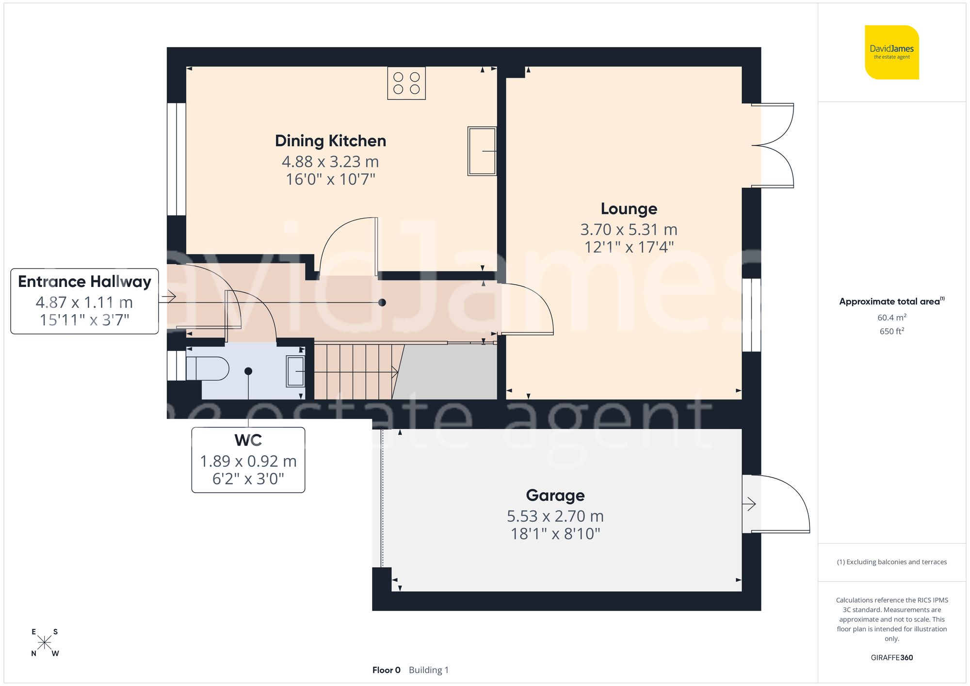 Floorplan for Chedington Avenue, Mapperley, Nottingham