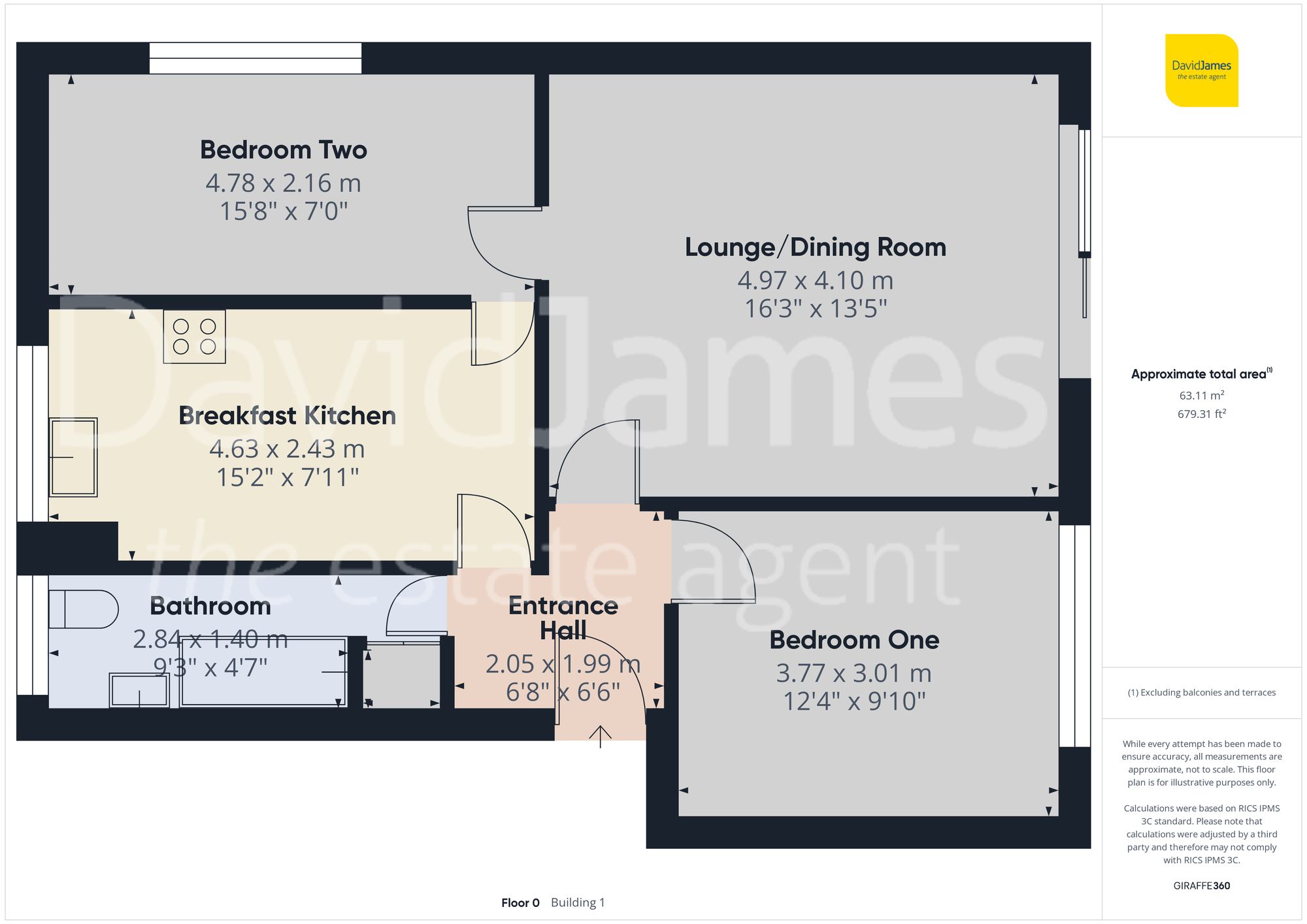 Floorplan for Magdala Road, Mapperley Park, Nottingham