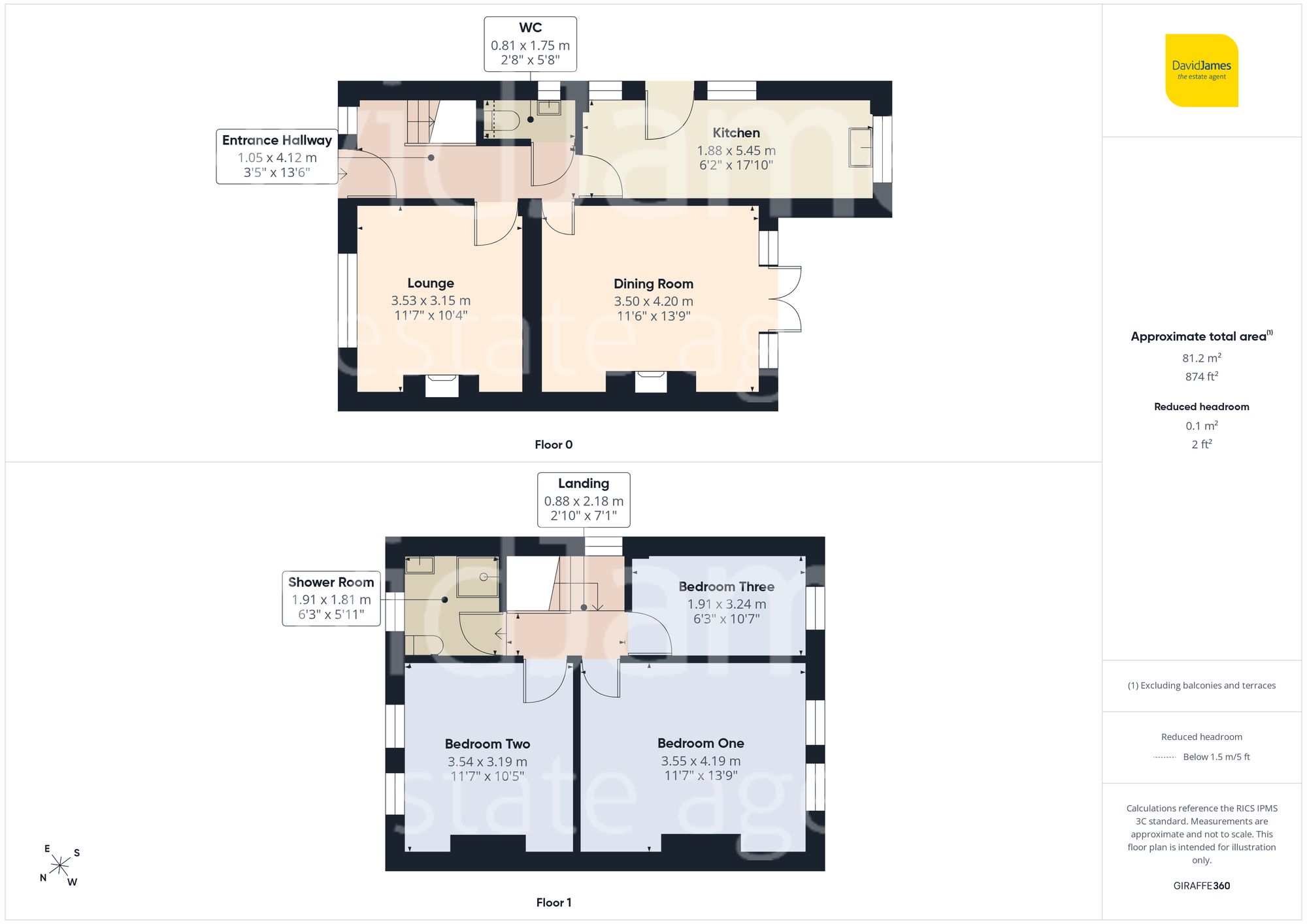 Floorplan for Ragdale Road, Bulwell, Nottingham