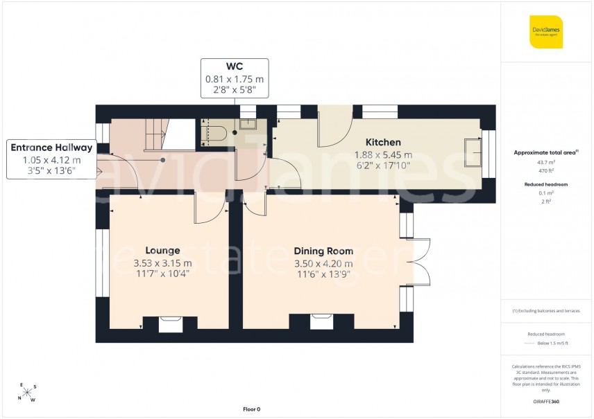 Floorplan for Ragdale Road, Bulwell, Nottingham