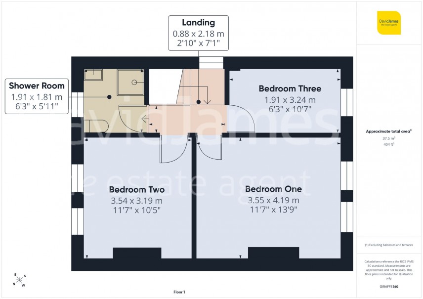Floorplan for Ragdale Road, Bulwell, Nottingham