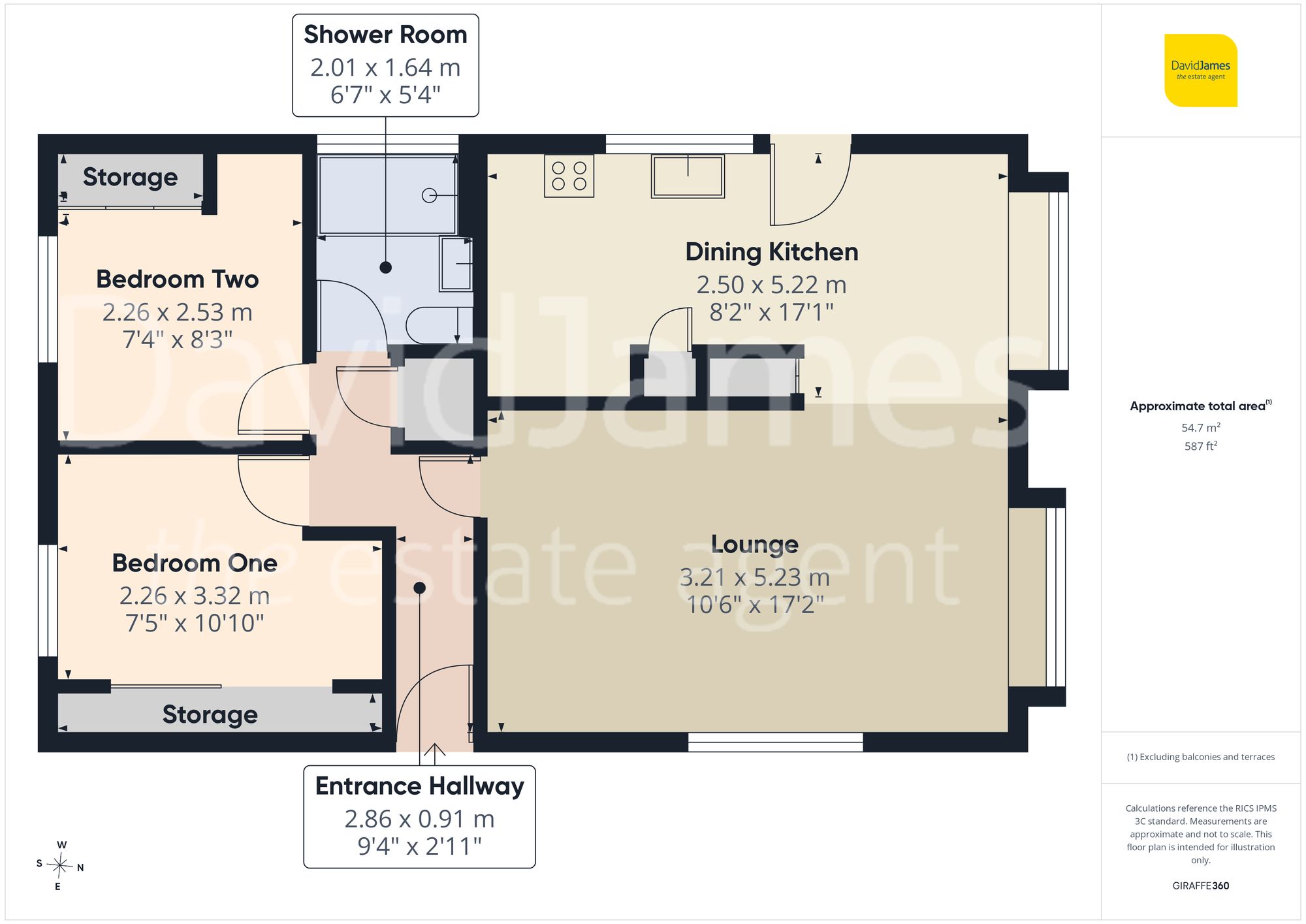 Floorplan for Lewis Way, Kilarney Park, Nottingham