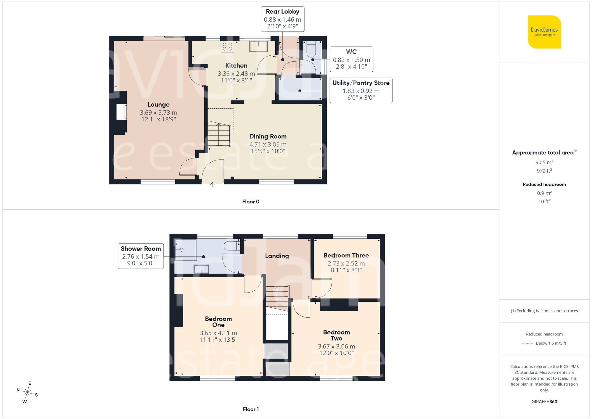 Floorplan for Hardwick Lane, Sutton-In-Ashfield, Nottinghamshire