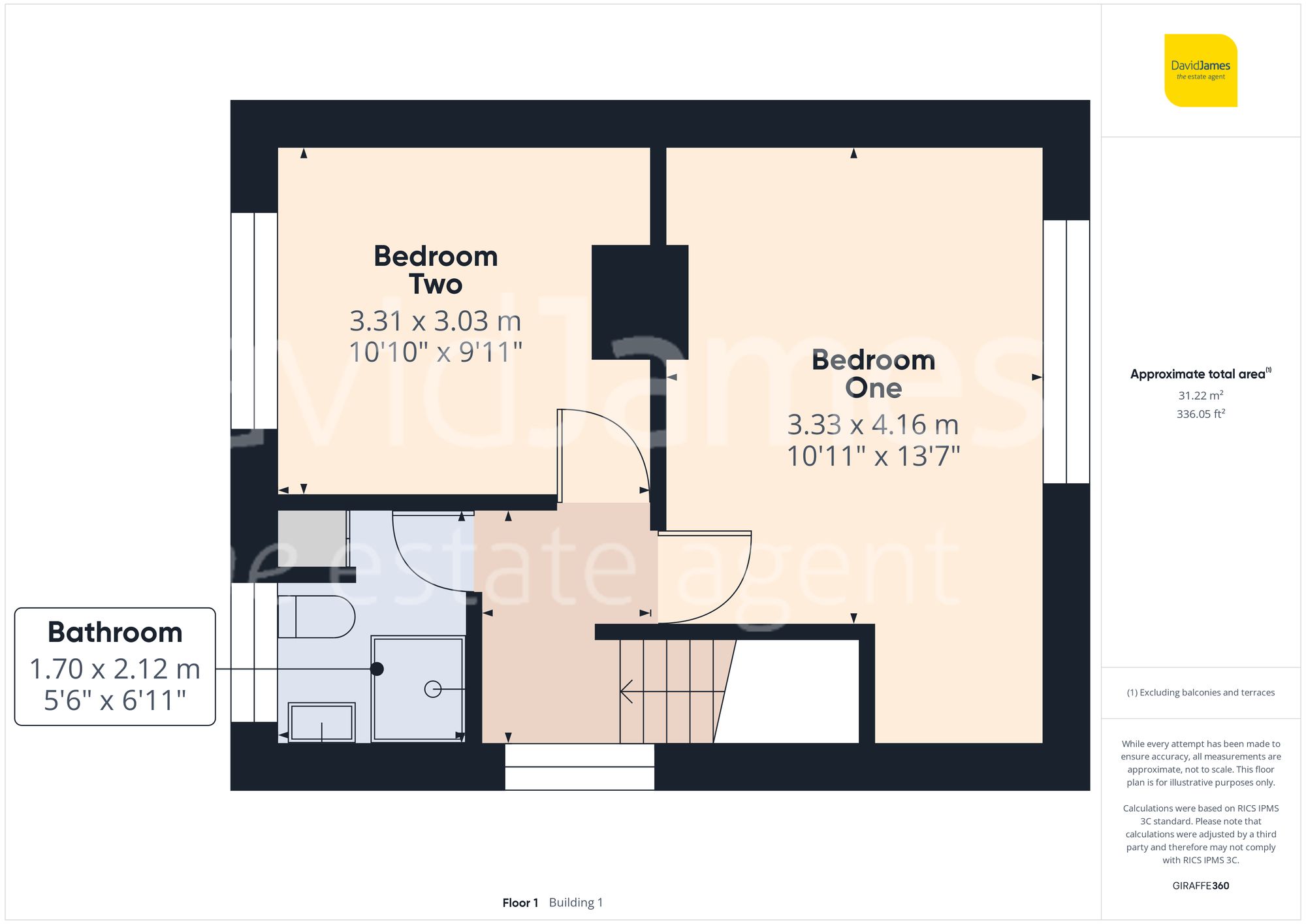 Floorplan for Lee Road, Calverton, Nottingham