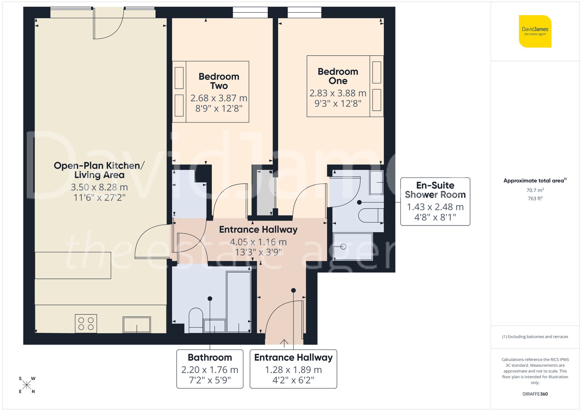Floorplan for Woodthorpe Drive, Woodthorpe, Nottingham