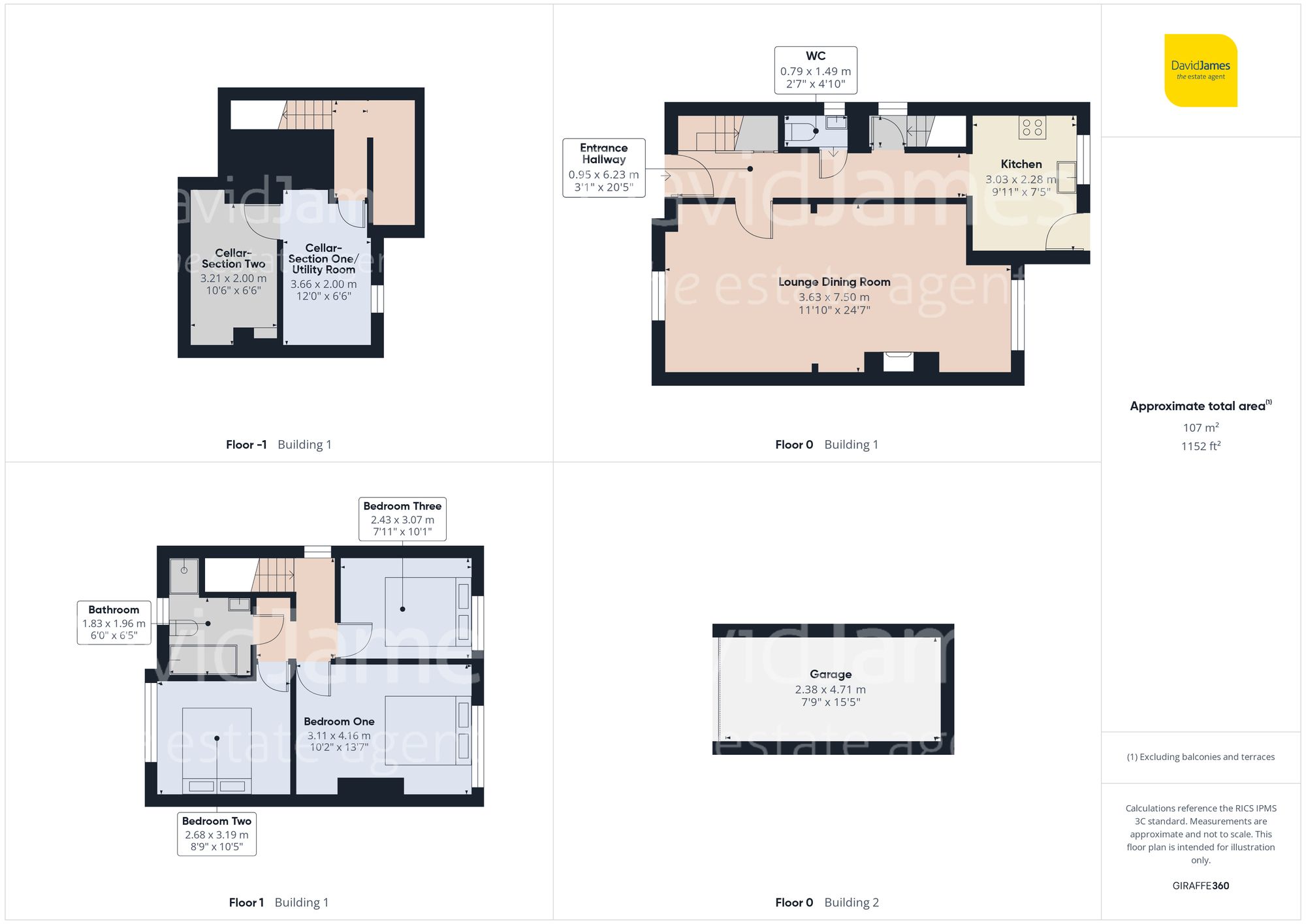 Floorplan for Caunton Avenue, Nottingham