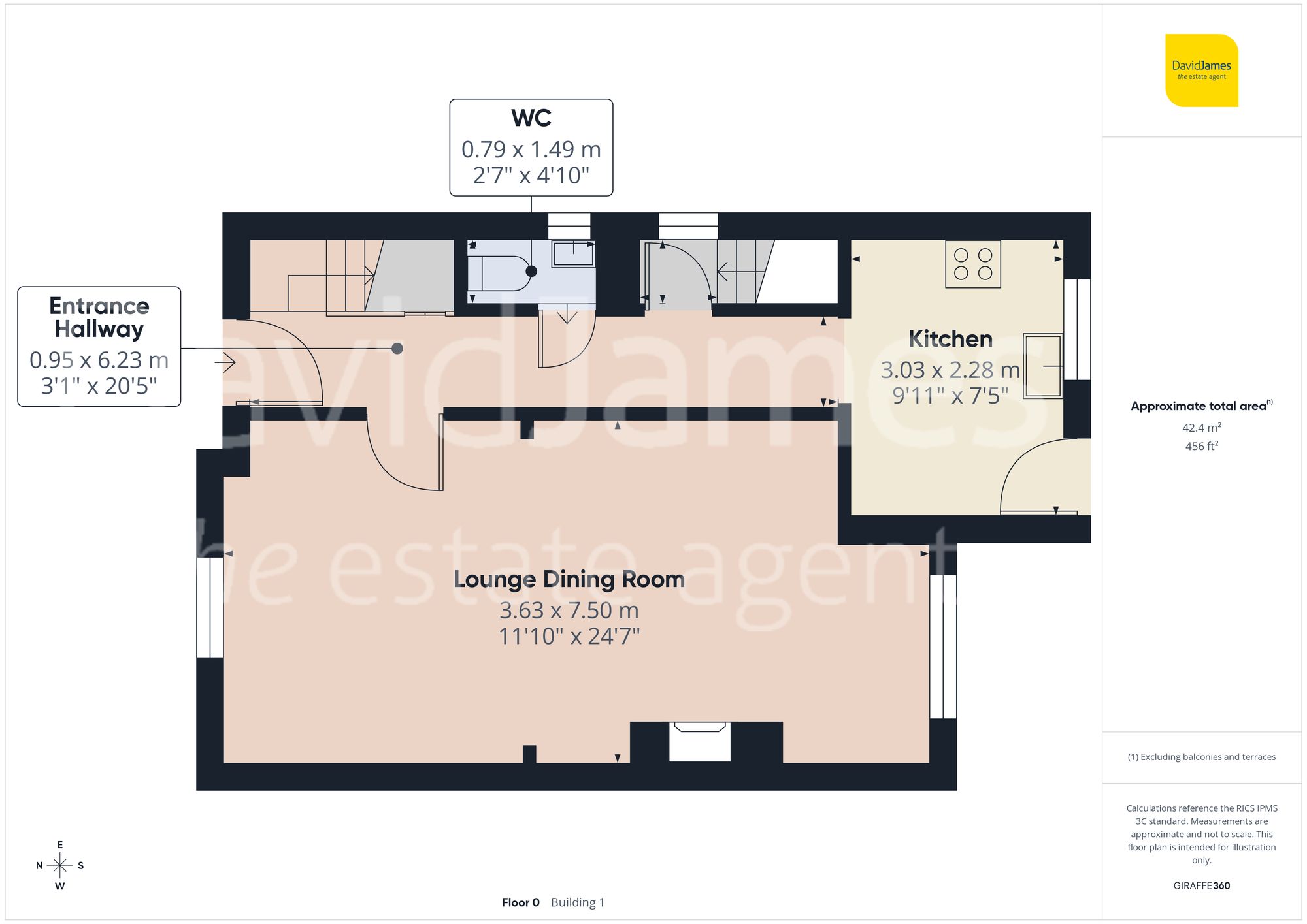 Floorplan for Caunton Avenue, Nottingham
