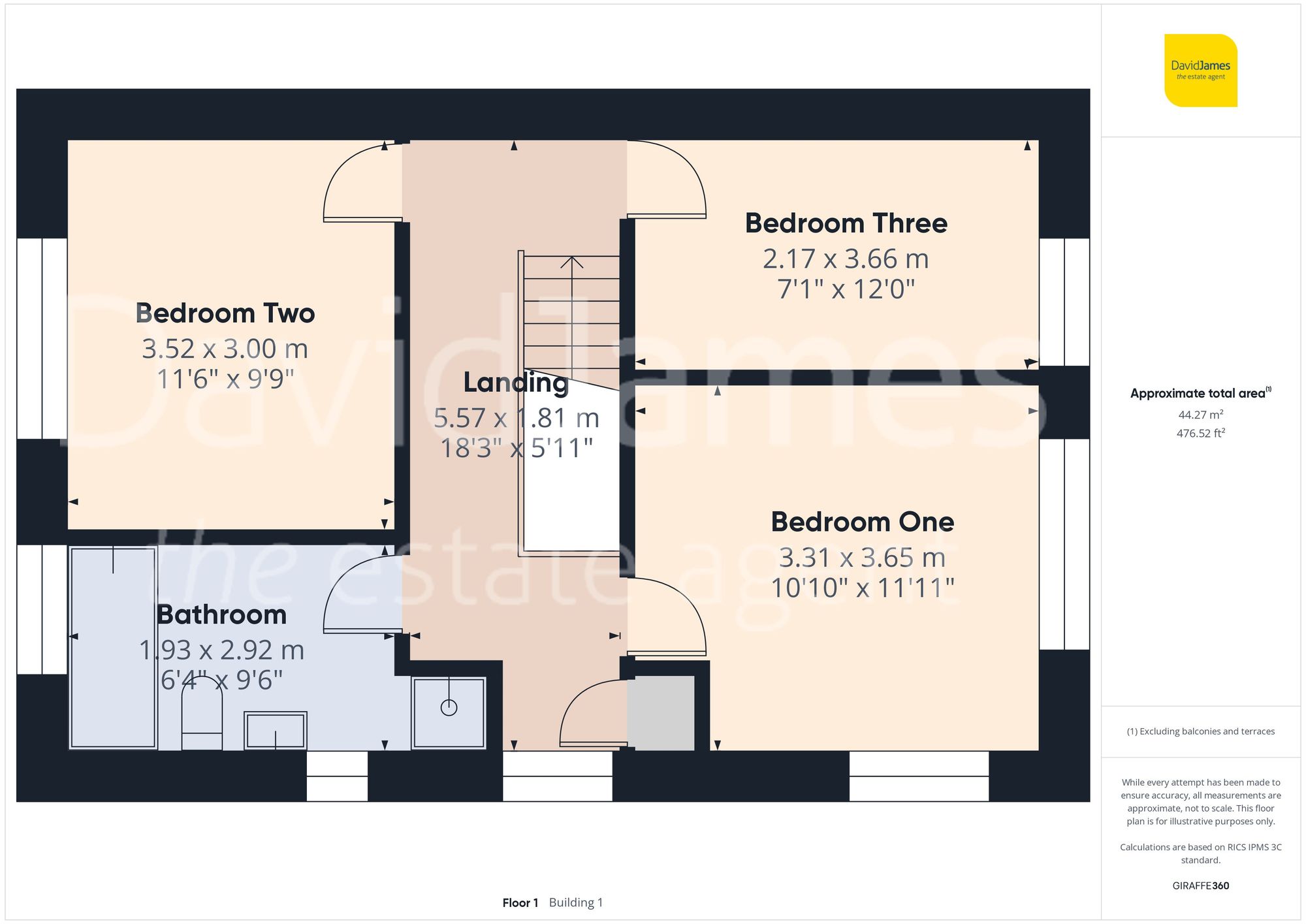 Floorplan for Stiles Road, Arnold, Nottingham