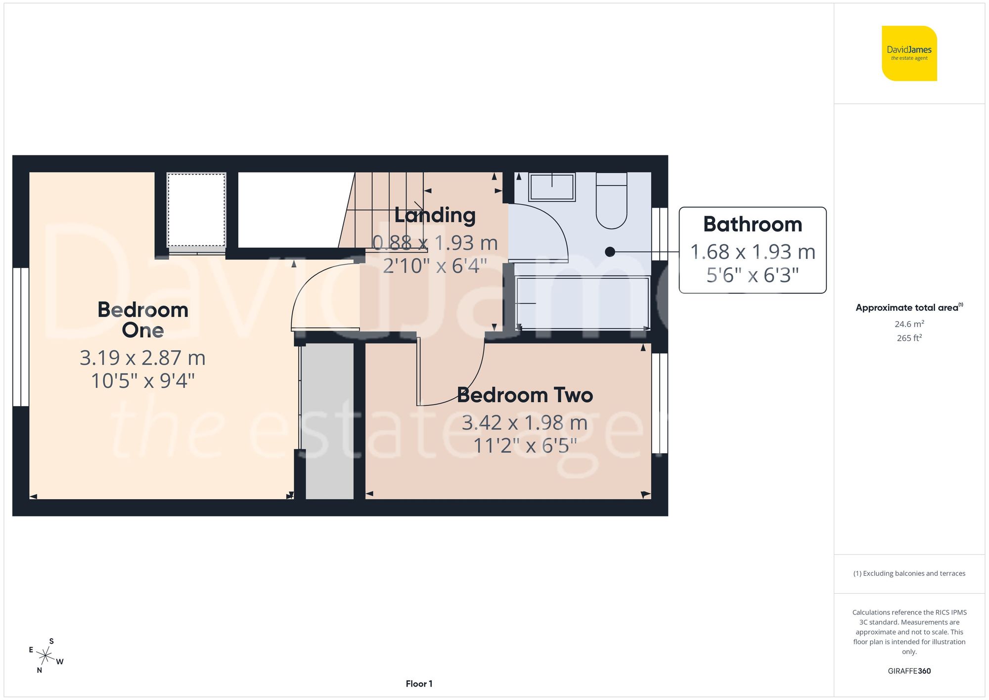 Floorplan for Fisher Close, Sutton in Ashfield, Nottinghamshire