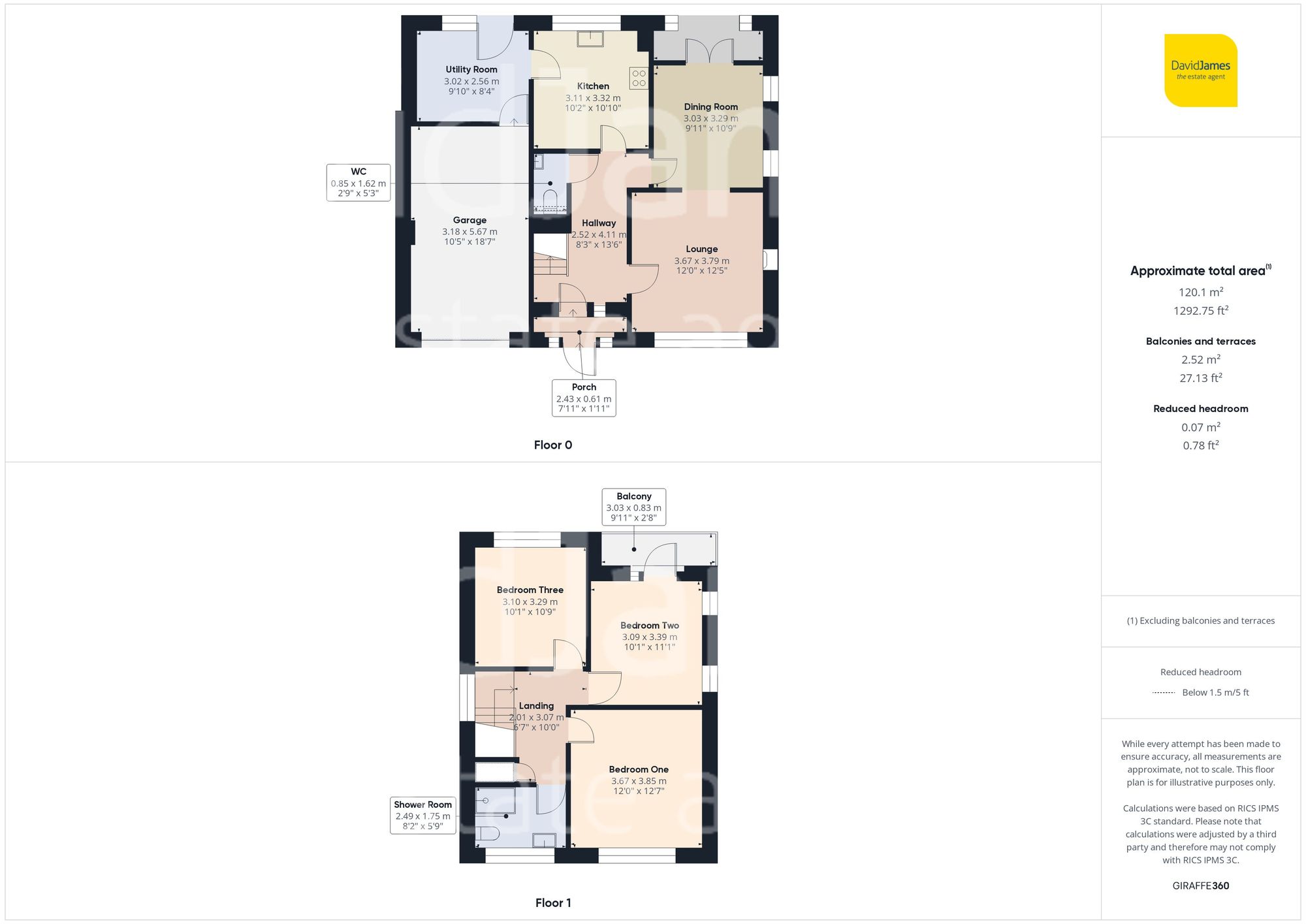 Floorplan for Darley Avenue, Carlton, NG4