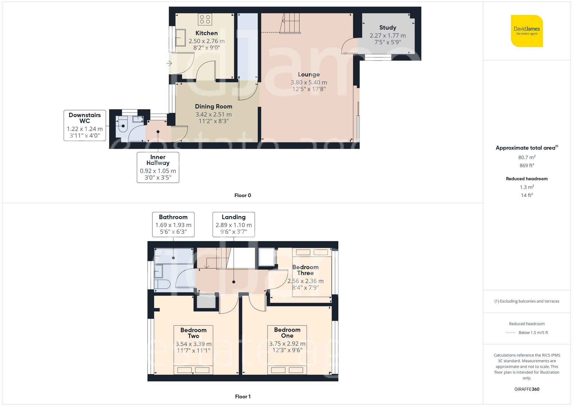 Floorplan for Candle Meadow, Colwick Park, Nottingham