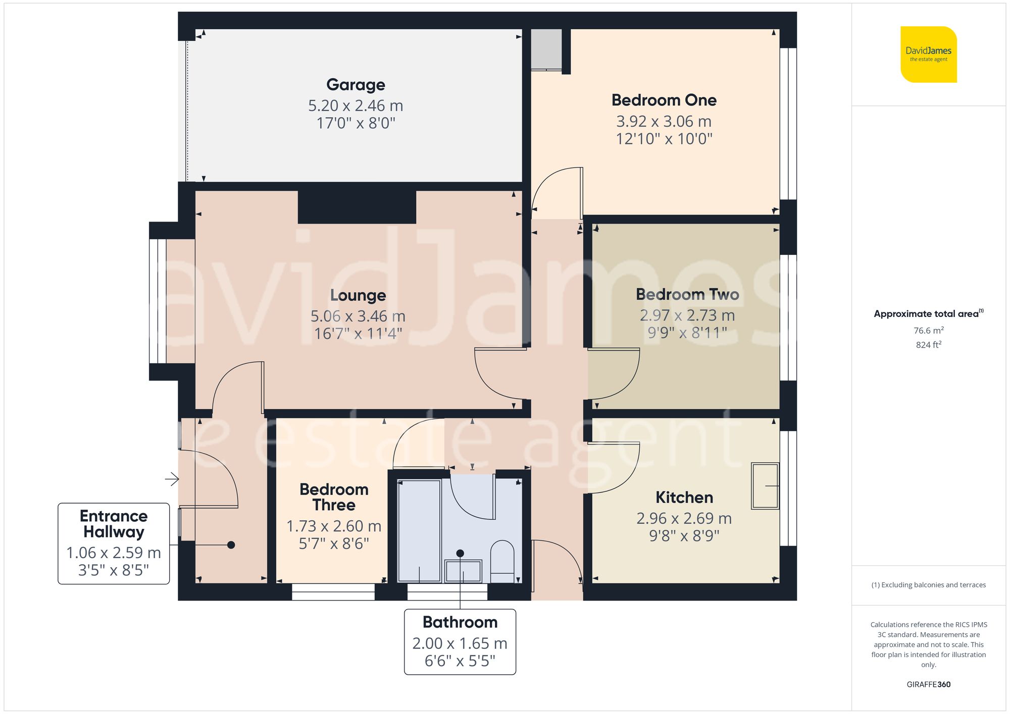 Floorplan for Carmel Gardens, Arnold, Nottingham
