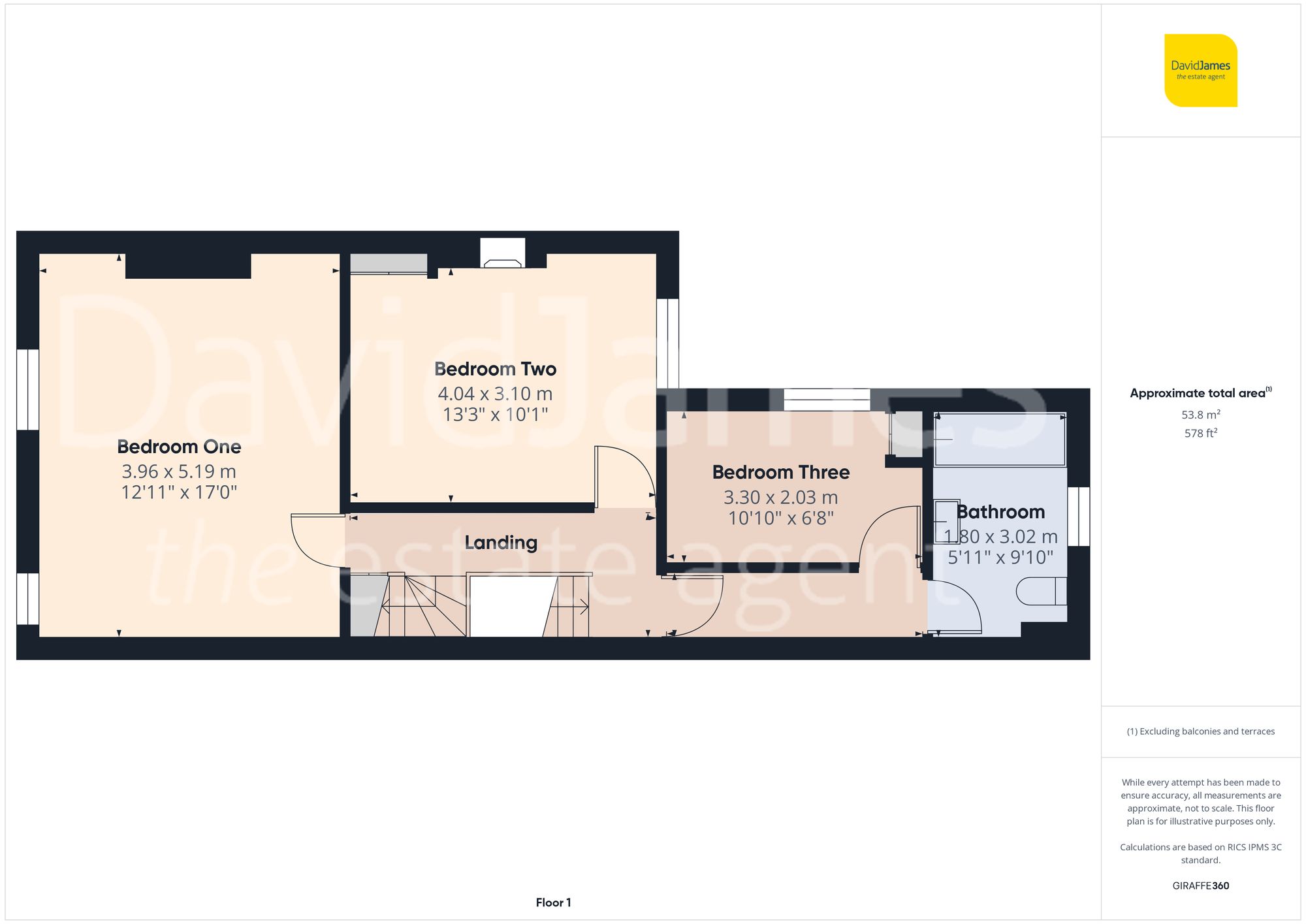 Floorplan for Bourne Street, Netherfield, Nottingham