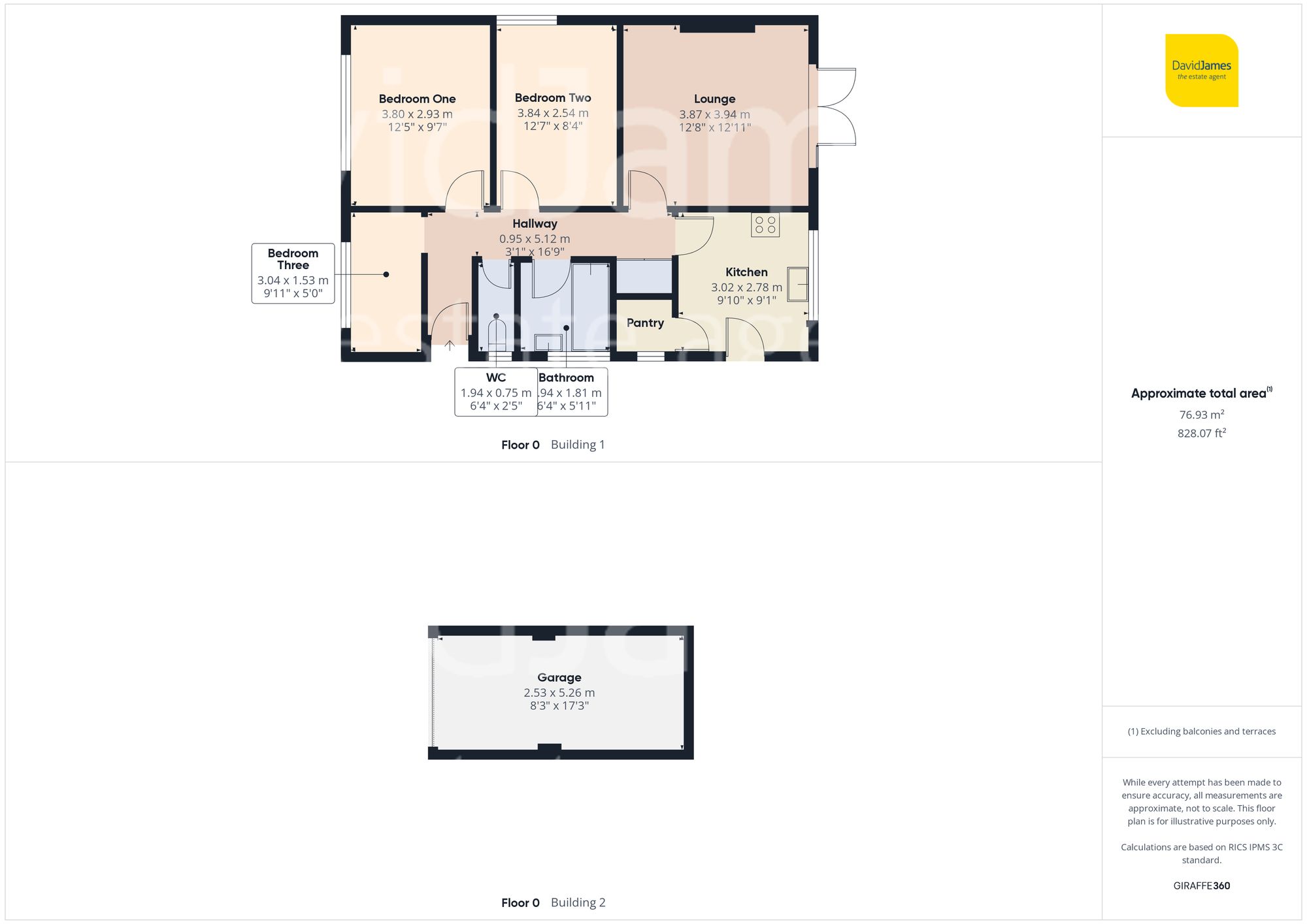 Floorplan for Baker Avenue, Arnold, Nottingham