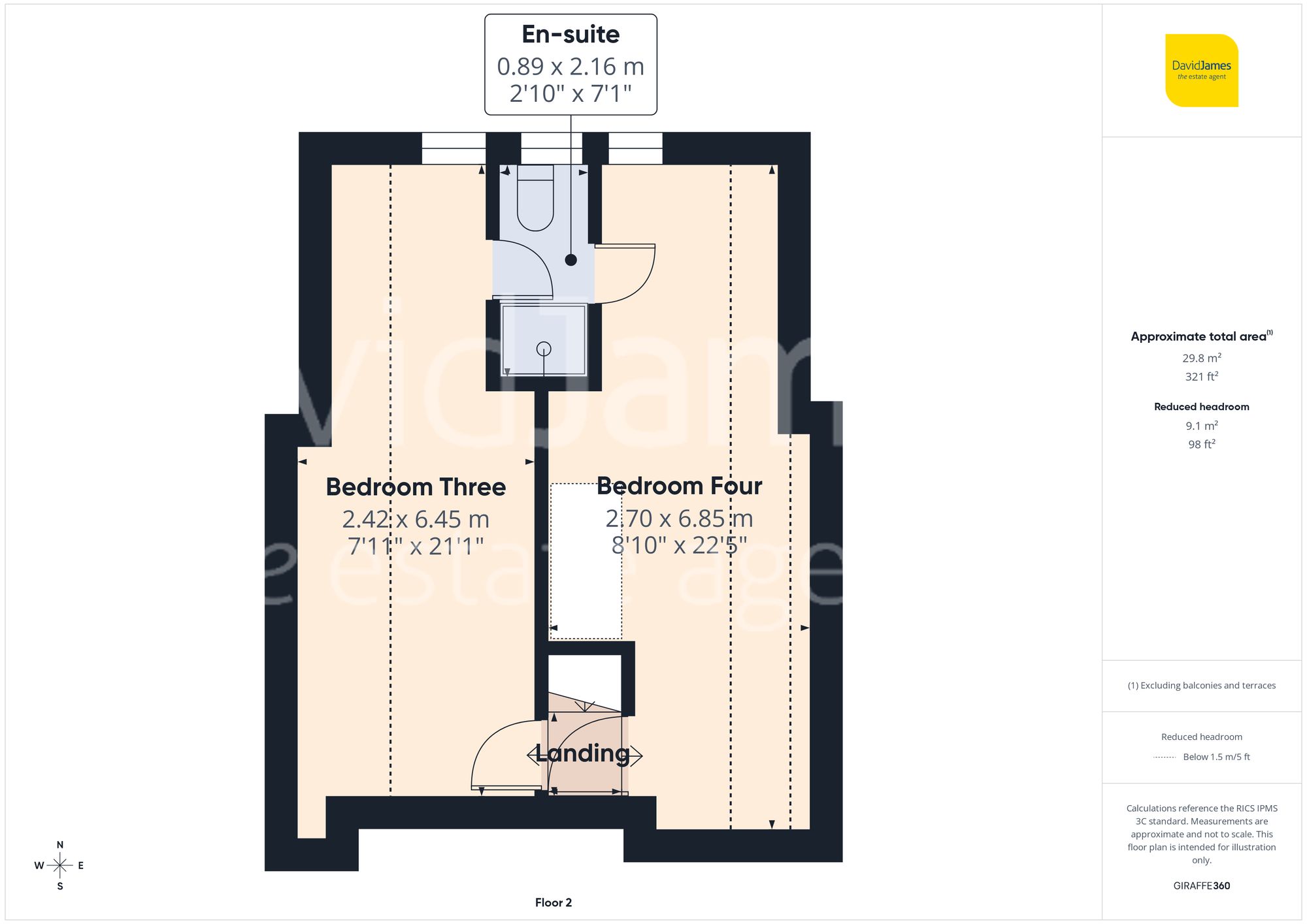 Floorplan for Grosvenor Avenue, Sutton-In-Ashfield, Nottinghamshire
