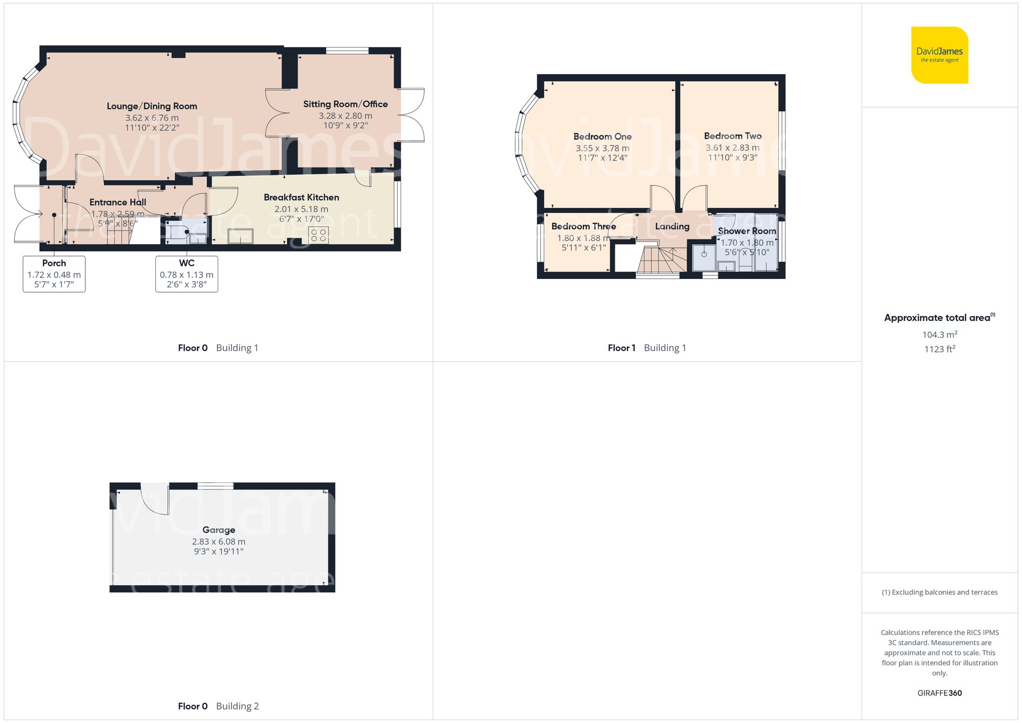 Floorplan for Moore Road, Mapperley, Nottingham