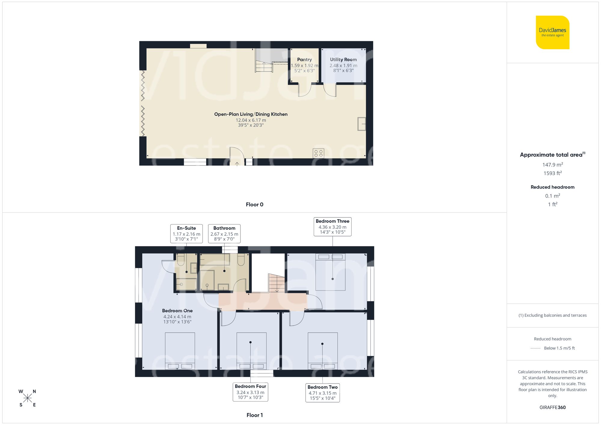 Floorplan for Arnold Lane, Gedling, Nottingham