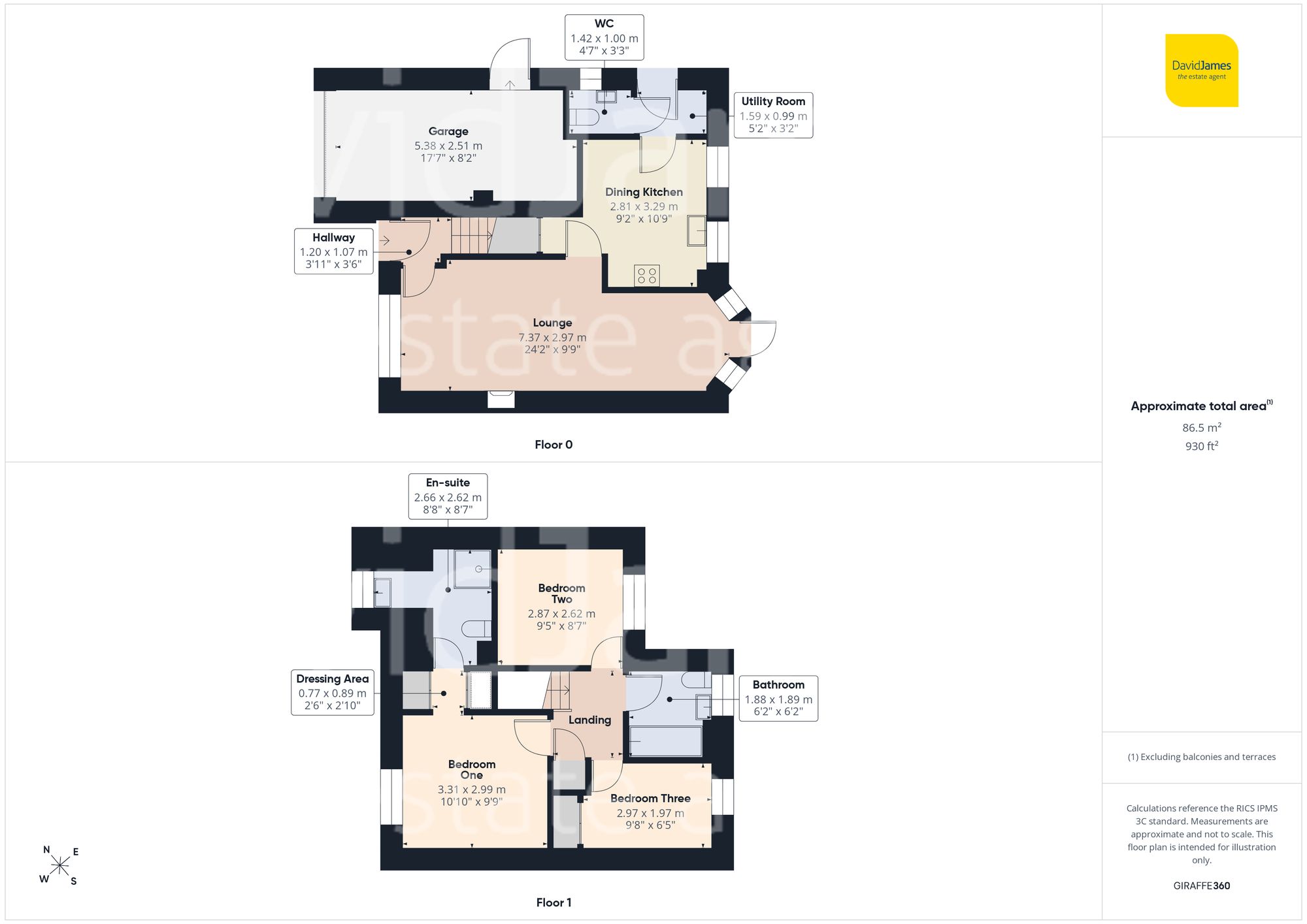 Floorplan for Bramble Croft, Sutton-in-Ashfield, Nottinghamshire