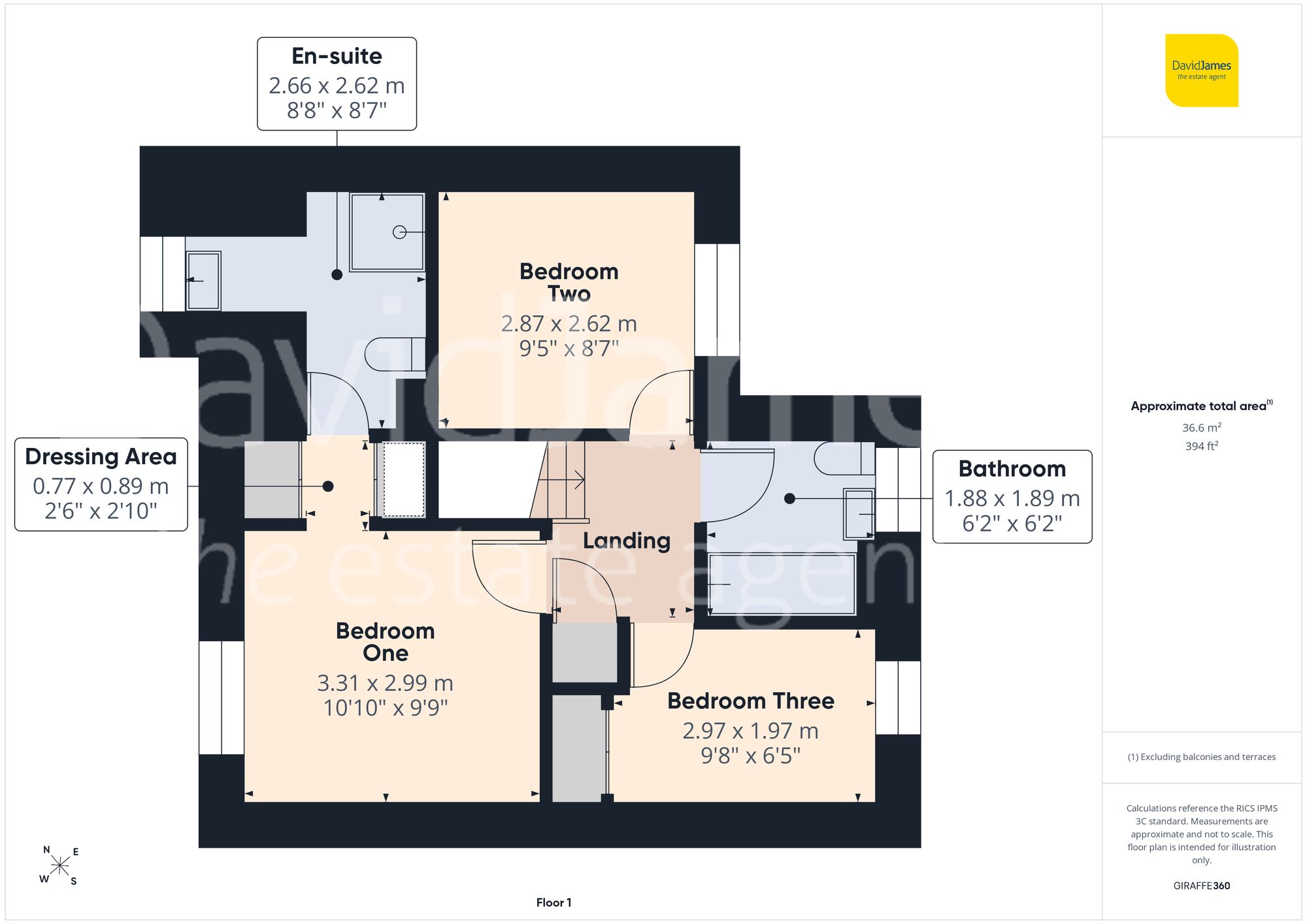 Floorplan for Bramble Croft, Sutton-in-Ashfield, Nottinghamshire