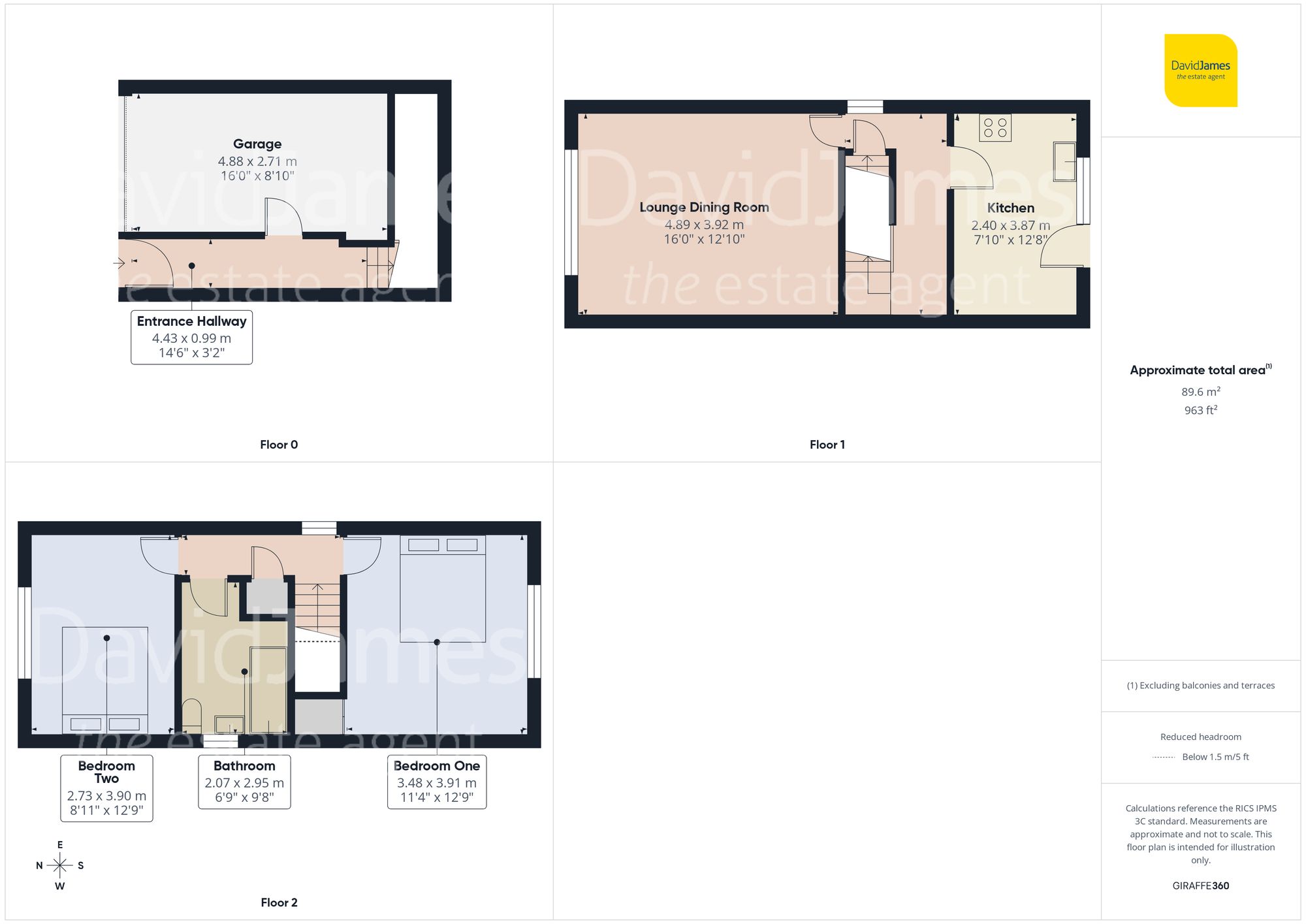 Floorplan for Mapperley Rise, Mapperley, Nottingham