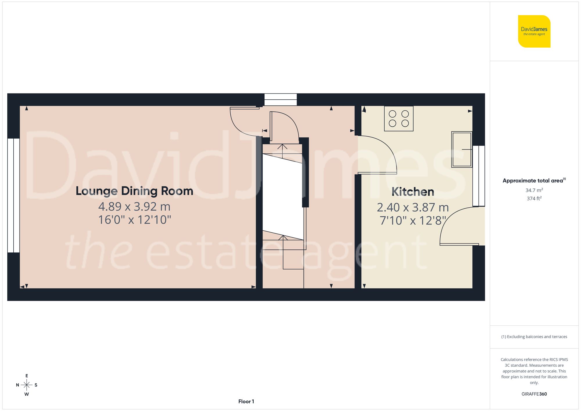 Floorplan for Mapperley Rise, Mapperley, Nottingham