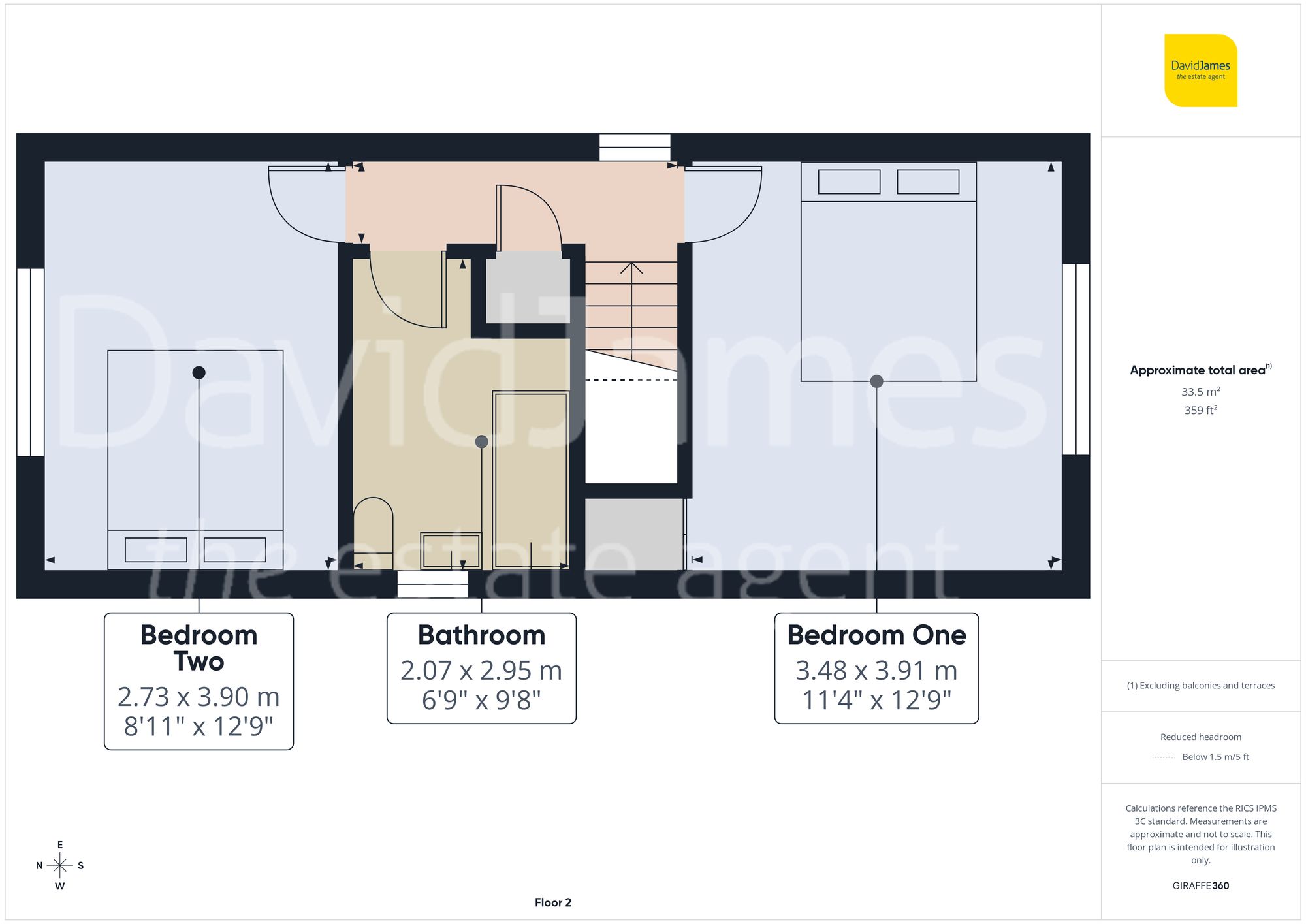 Floorplan for Mapperley Rise, Mapperley, Nottingham