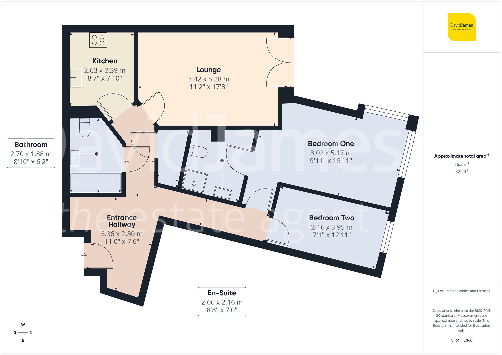 Floorplan for Lexington Place, Plumptre Street, Nottingham