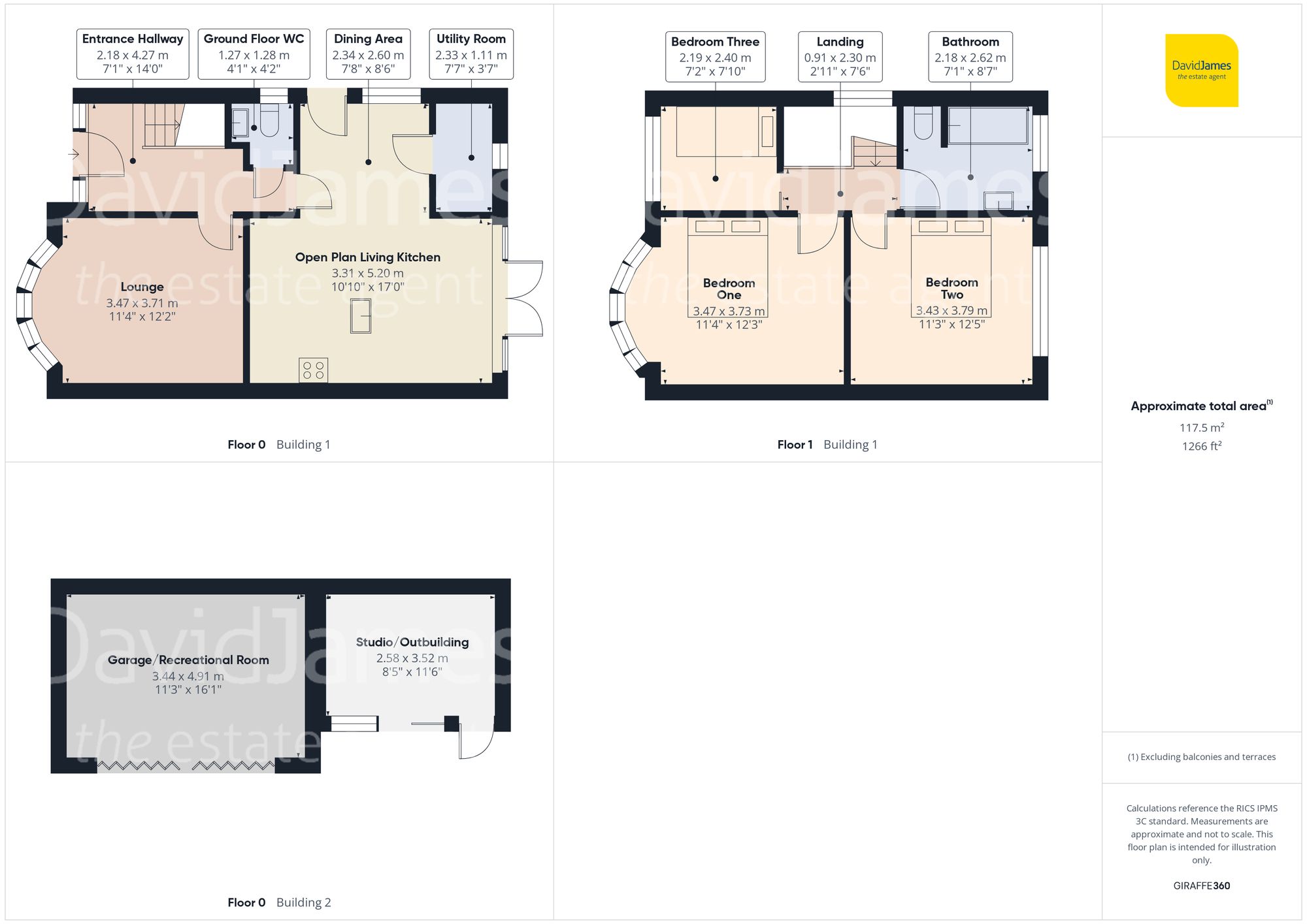 Floorplan for Greenwood Road, Nottingham
