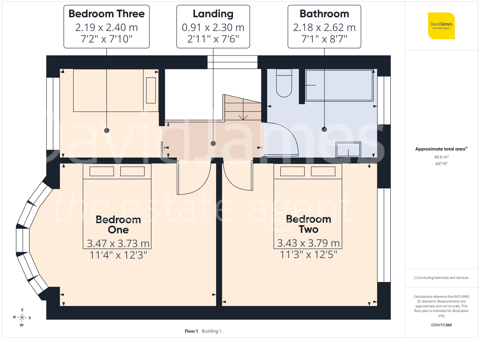Floorplan for Greenwood Road, Nottingham