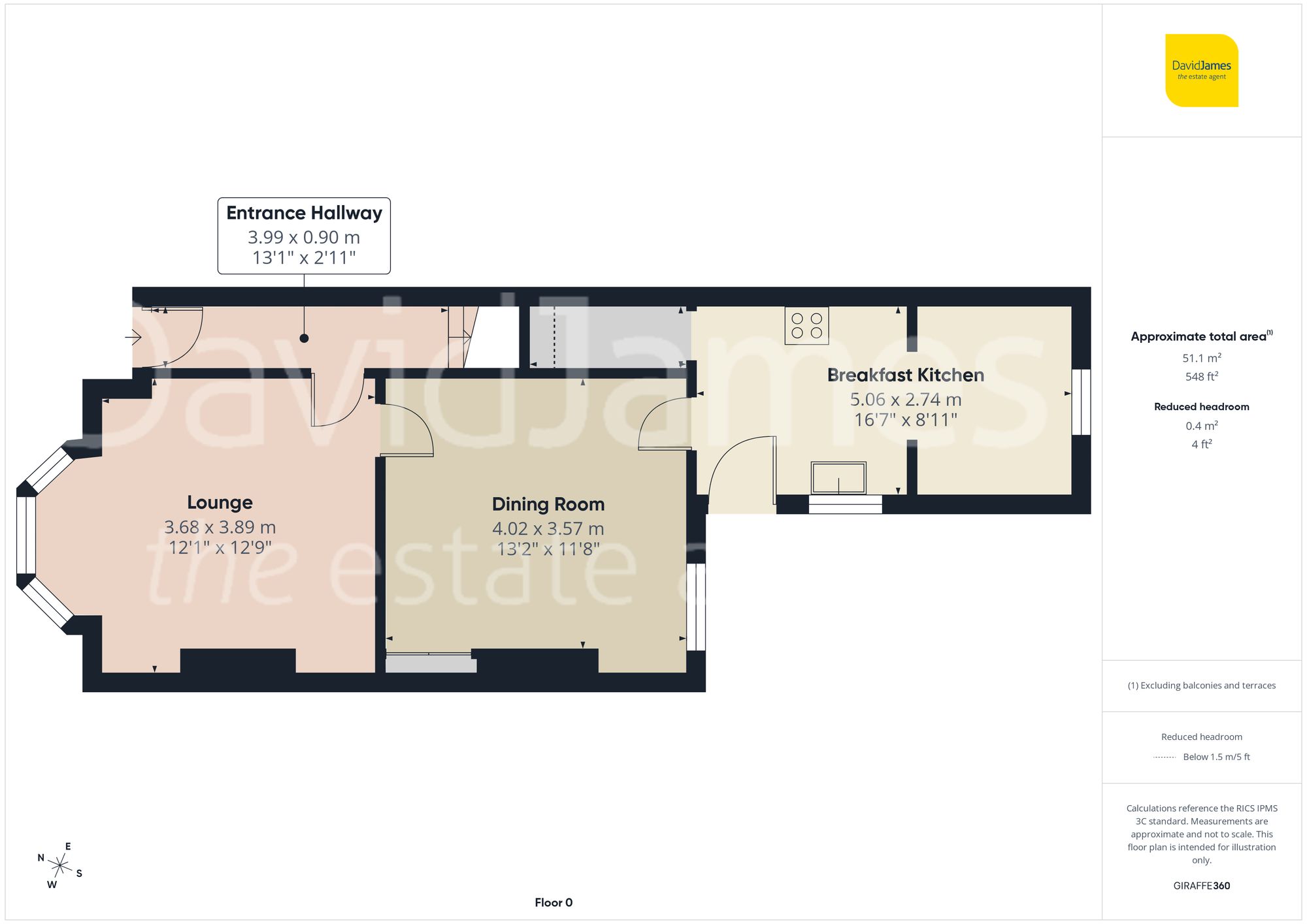 Floorplan for Forester Road, Nottingham