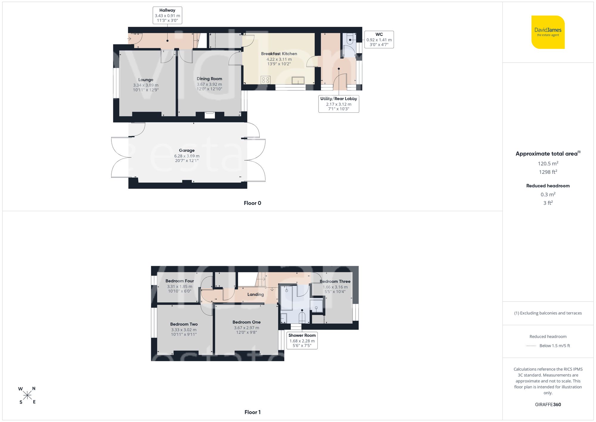 Floorplan for Edward Avenue, Sutton-In-Ashfield, NG17