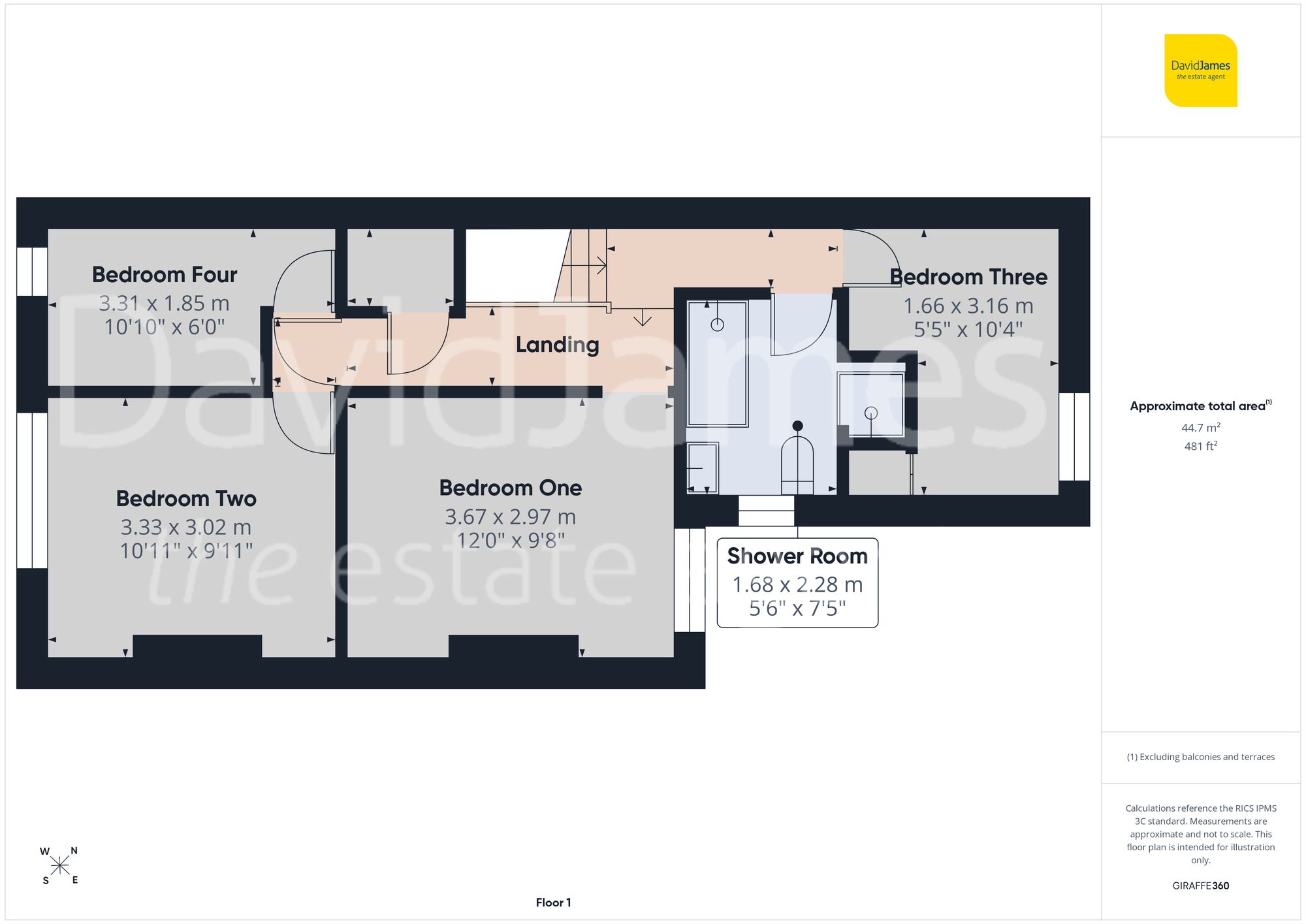 Floorplan for Edward Avenue, Sutton-In-Ashfield, NG17